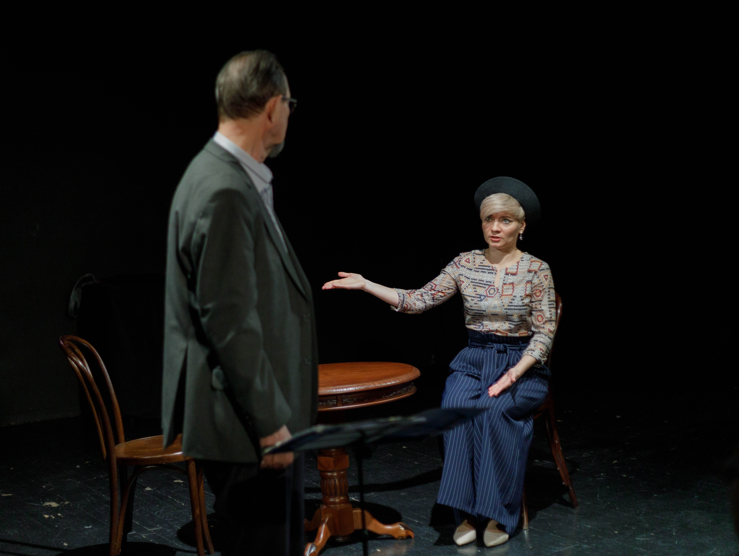 Спектакль «Старомодная комедия». Репортажный фотограф в Новосибирске Алена Помазунова