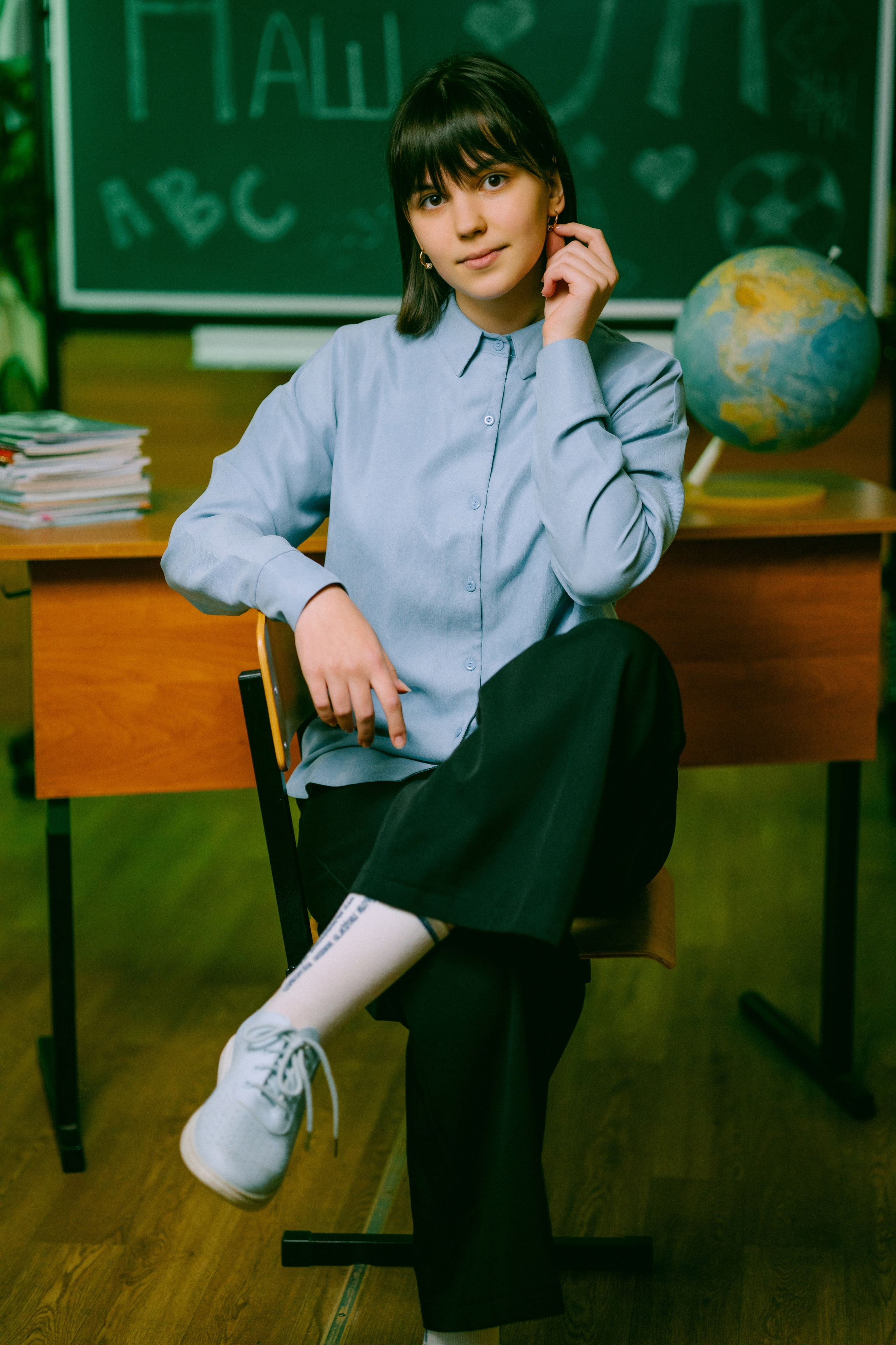 Фотосъемка на фотоальбомы для выпускников 9 класса