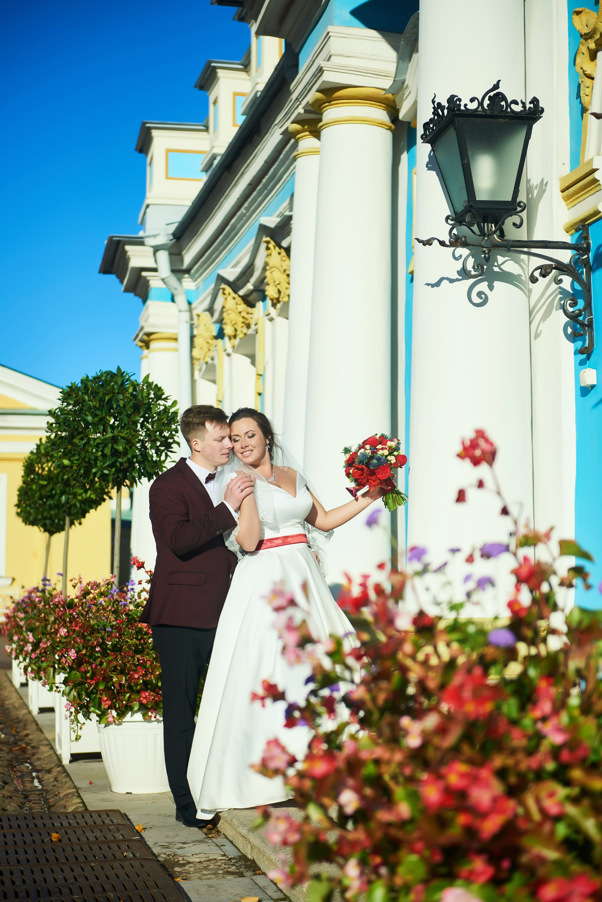 Ангелина и Сергей (фотосессия в осеннем Пушкине). Портретный, семейный и свадебный фотограф в Санкт-Петербурге и в Пушкине Ширяев Денис