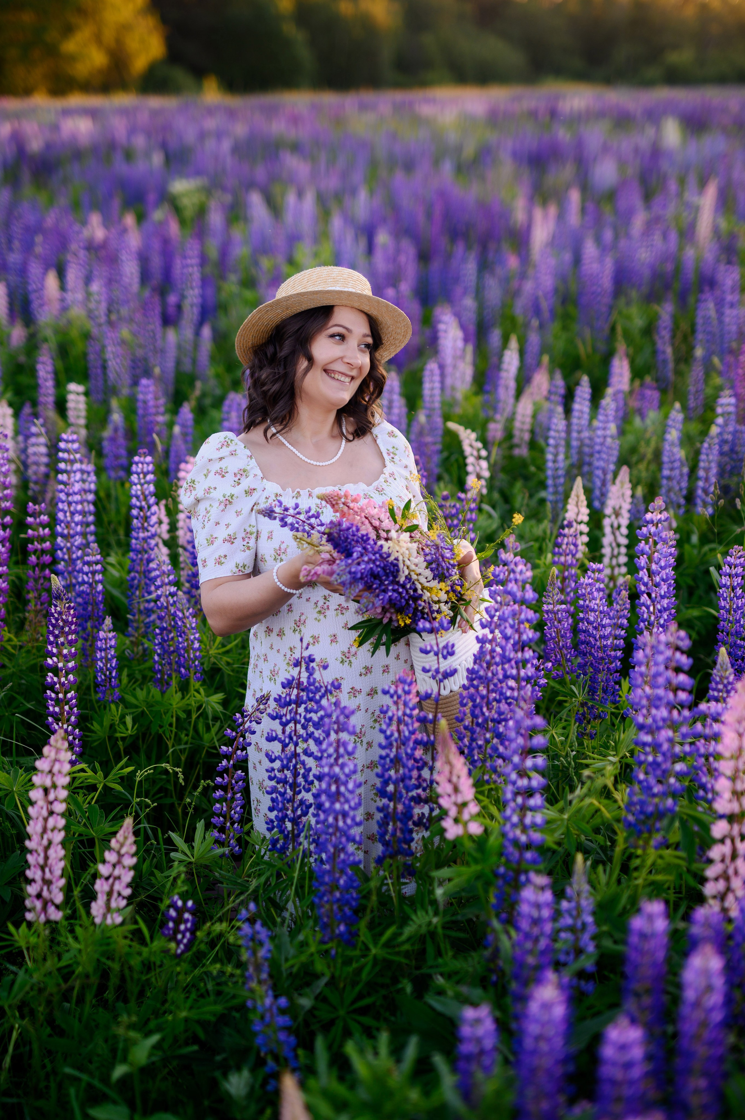 Люпиновое счастье. Портретный, семейный и свадебный фотограф в Санкт-Петербурге и в Пушкине Ширяев Денис