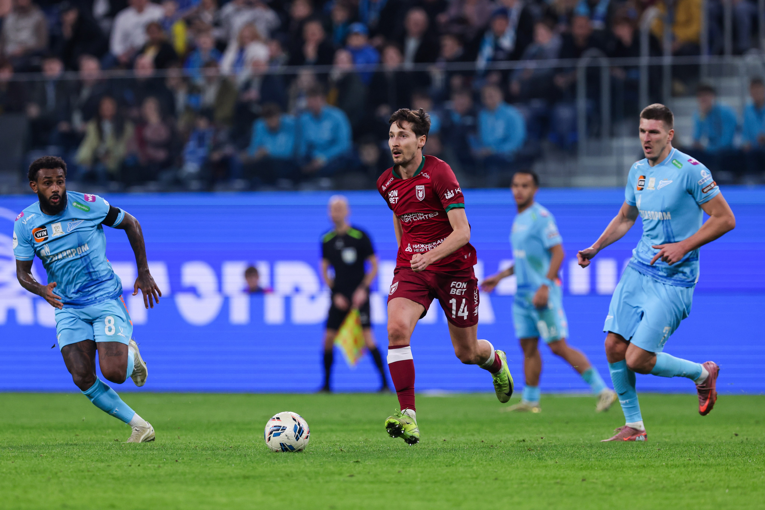 ФК «Зенит» — ФК «Рубин» 30.11.2025. Спортивный и репортажный фотограф Антон Тереханов