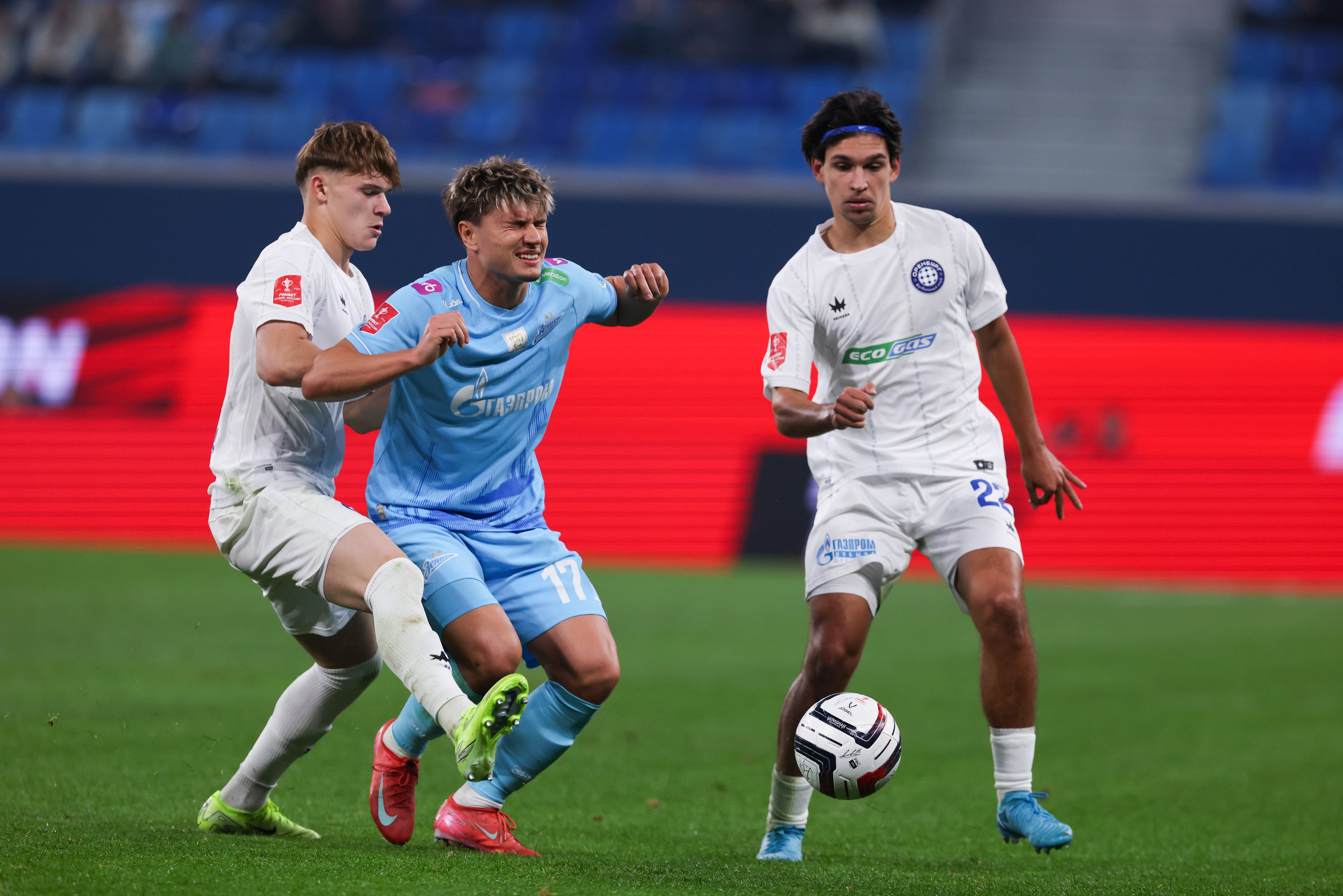 ФК Зенит -ФК Оренбург Fonbet Кубок России 2025/26. Спортивный и репортажный фотограф Антон Тереханов