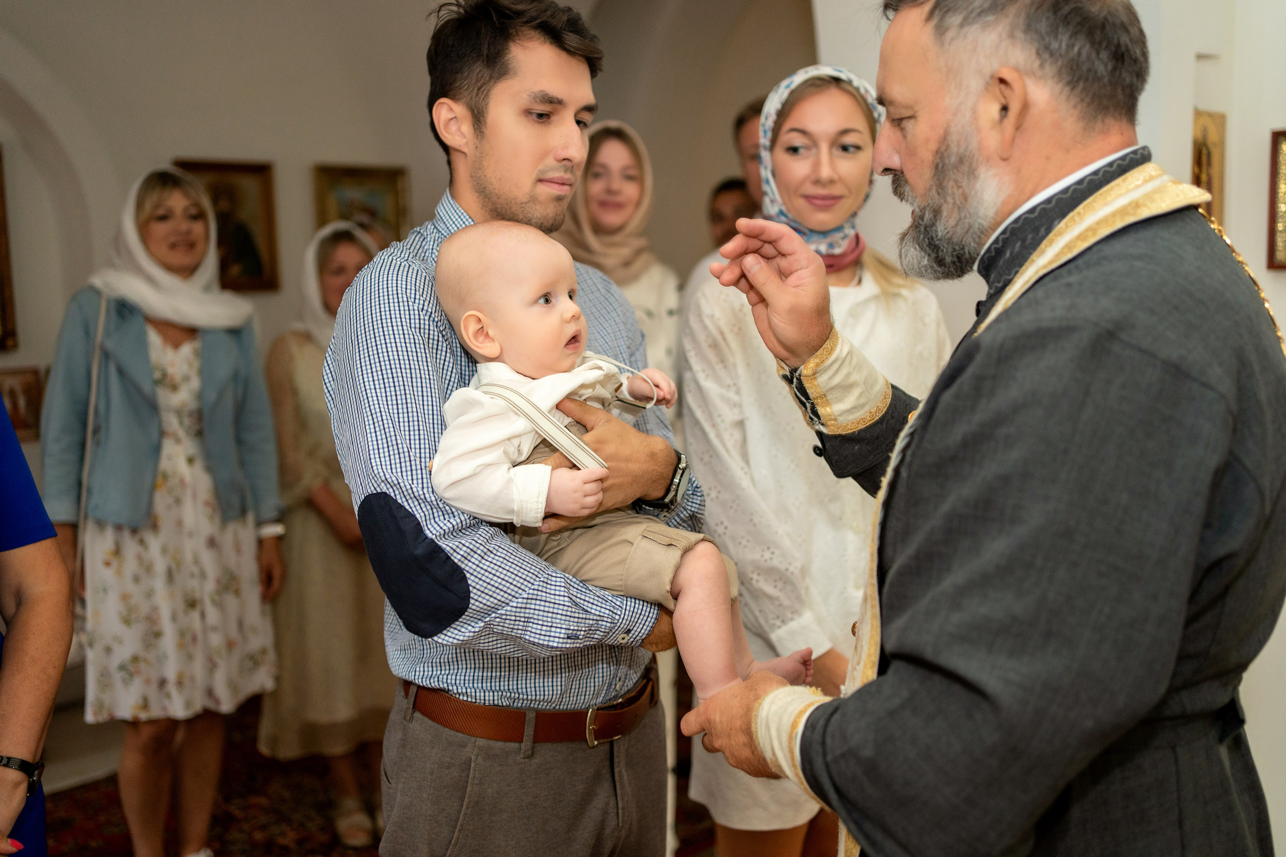 Крещение Бориса. Семейный и свадебный фотограф Минск, Беларусь Анна Орловская
