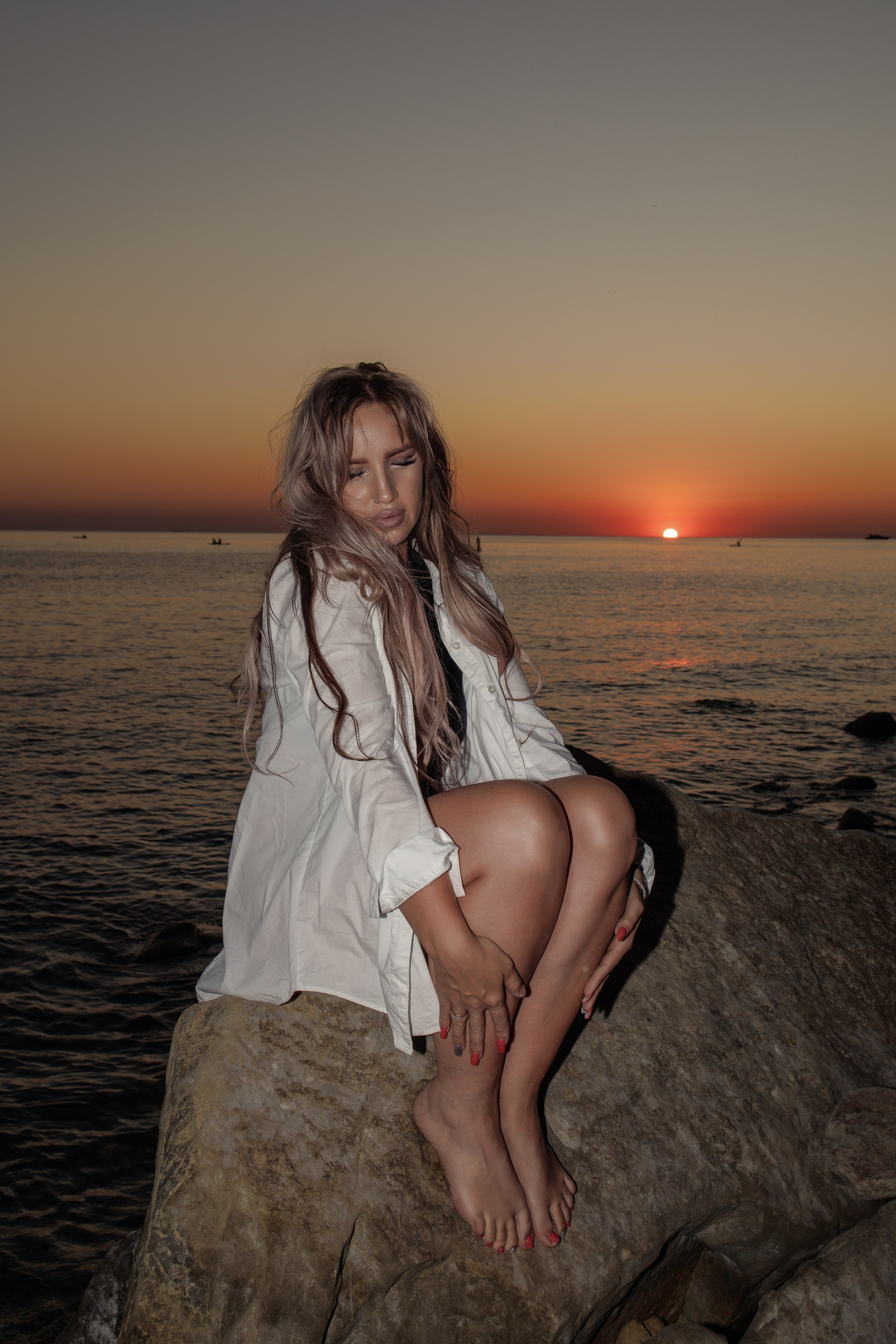 На скалах Прасковеевки. Семейный и портретный фотограф в Геленджике Любовь Бодрова