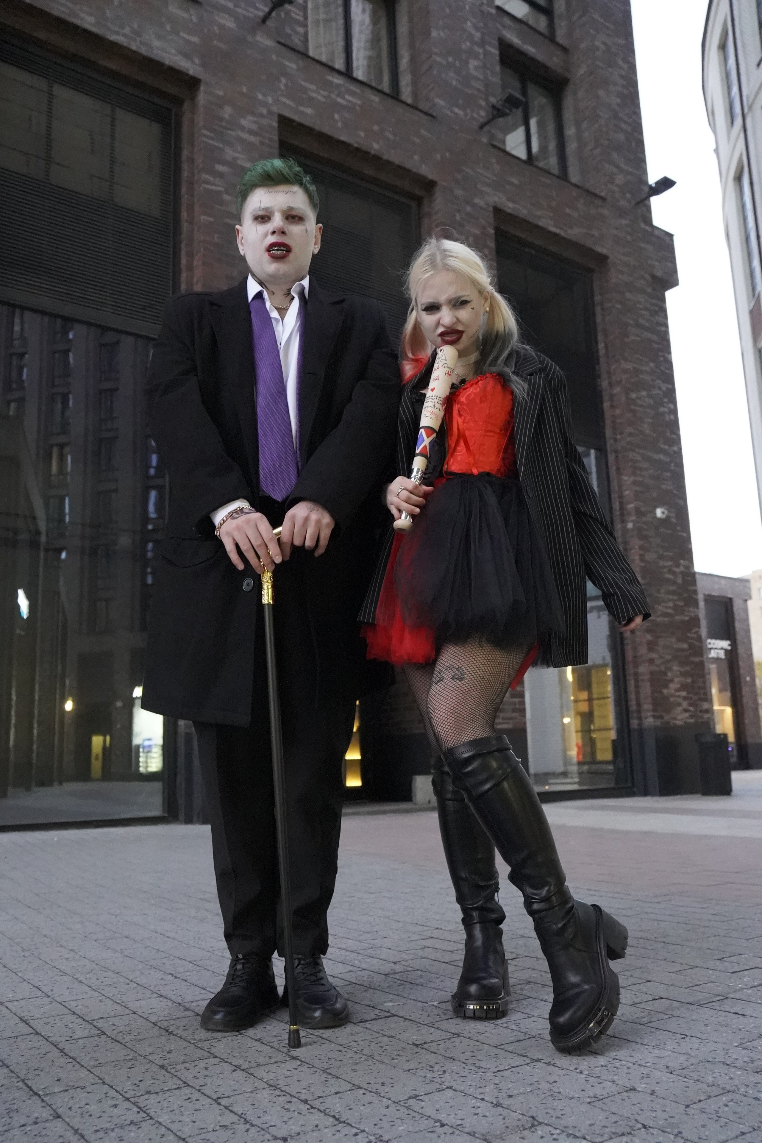 Харли и Джокер. Фотограф и видеограф Елена Суетенкова, Создание ярких воспоминаний о важных событиях. Москва, Россия, Мир