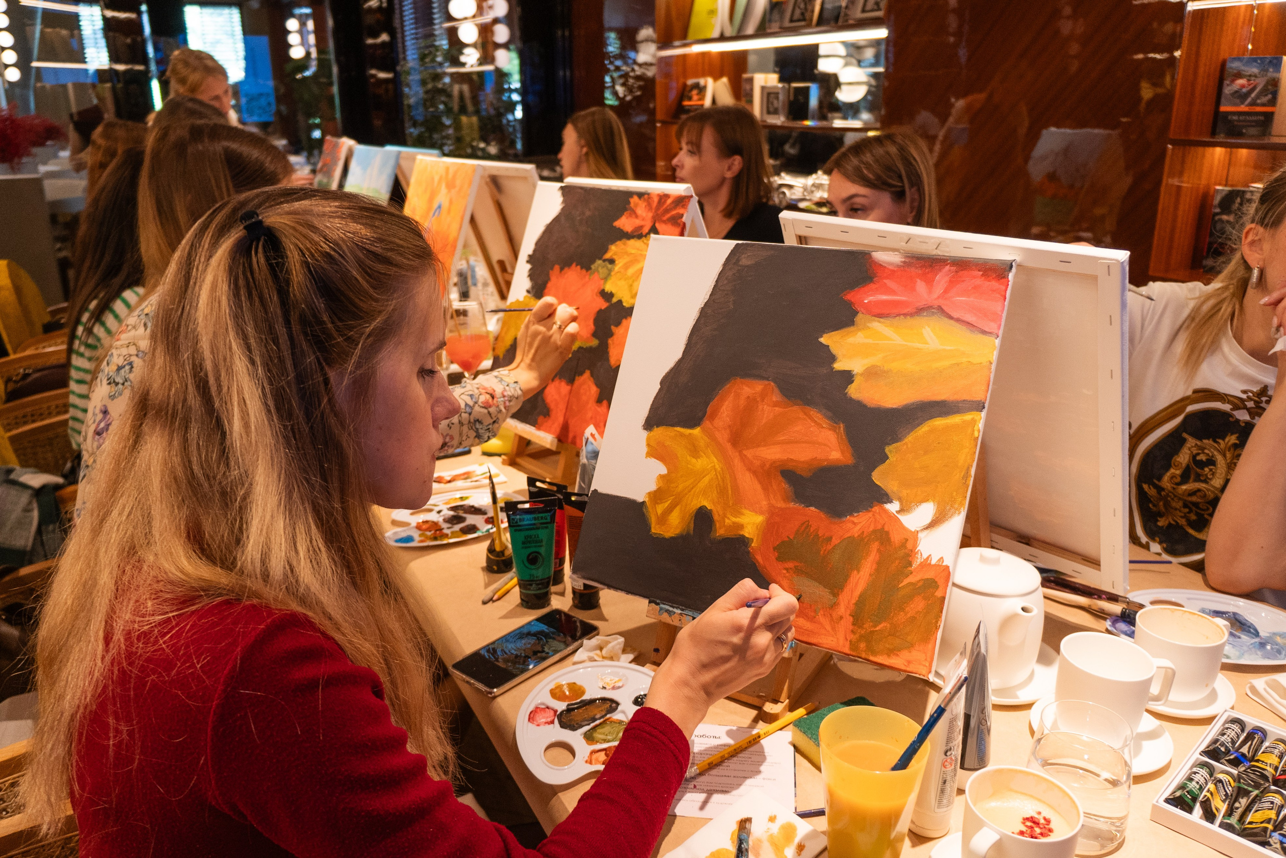 Корпоратив Teach Me Art 3. Портретный фотограф в Москве и Санкт-Петербурге Арина Чех