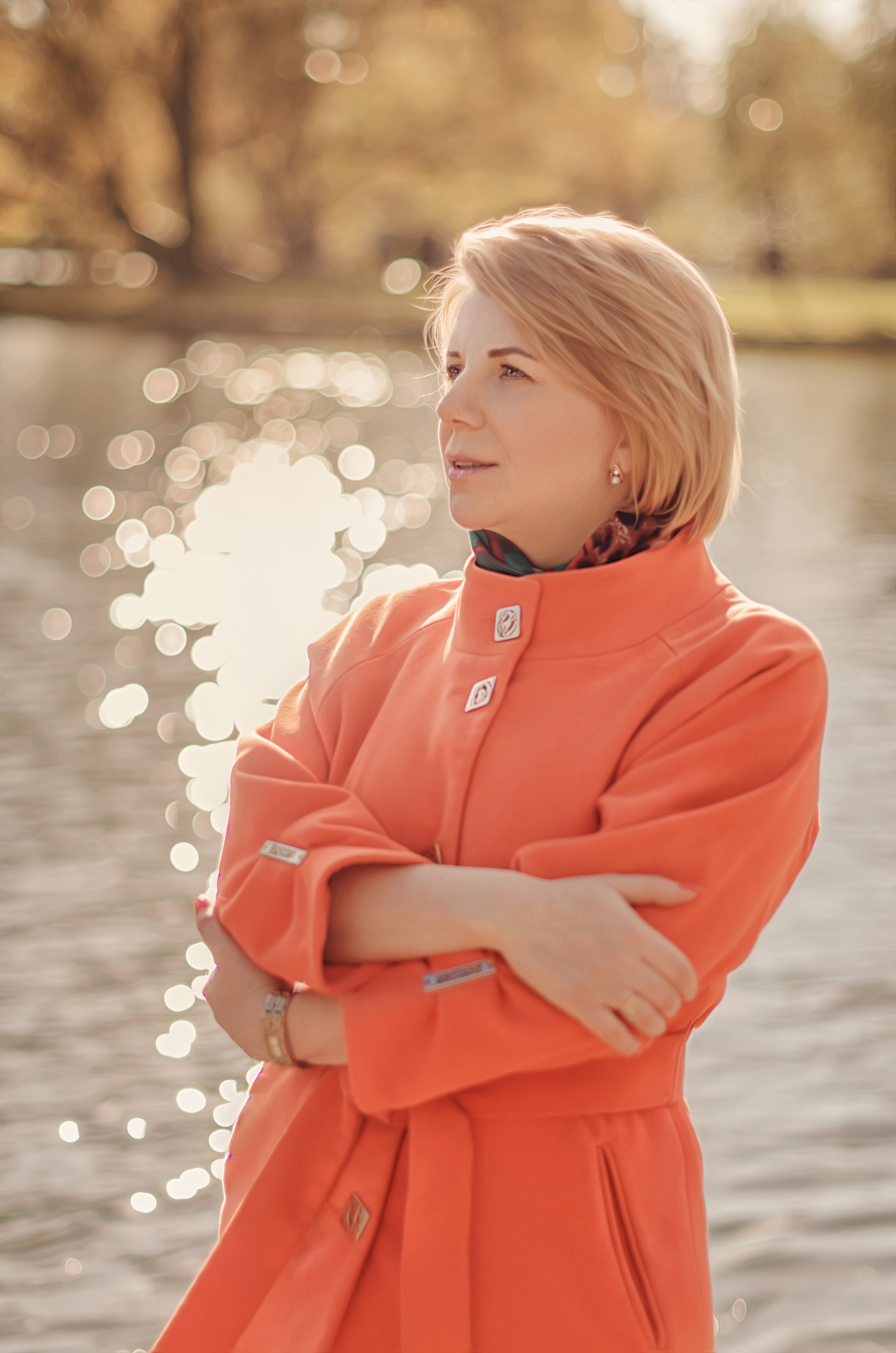 Лена и её яркая осень. Фотограф Алиса Агафонова в Санкт-Петербурге