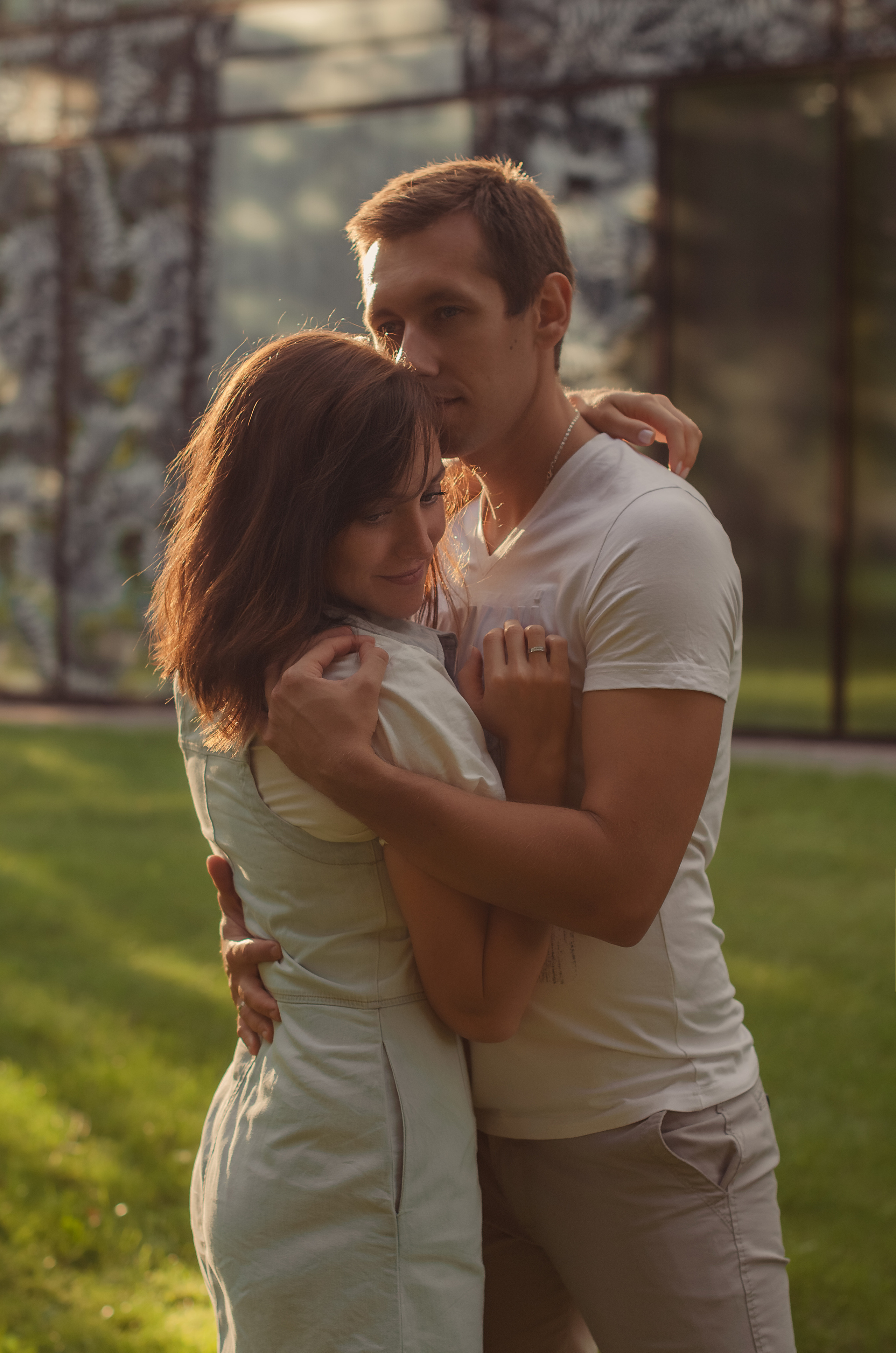 Лёша и Ира Love Story в первый день осени. Фотограф Алиса Агафонова в Санкт-Петербурге