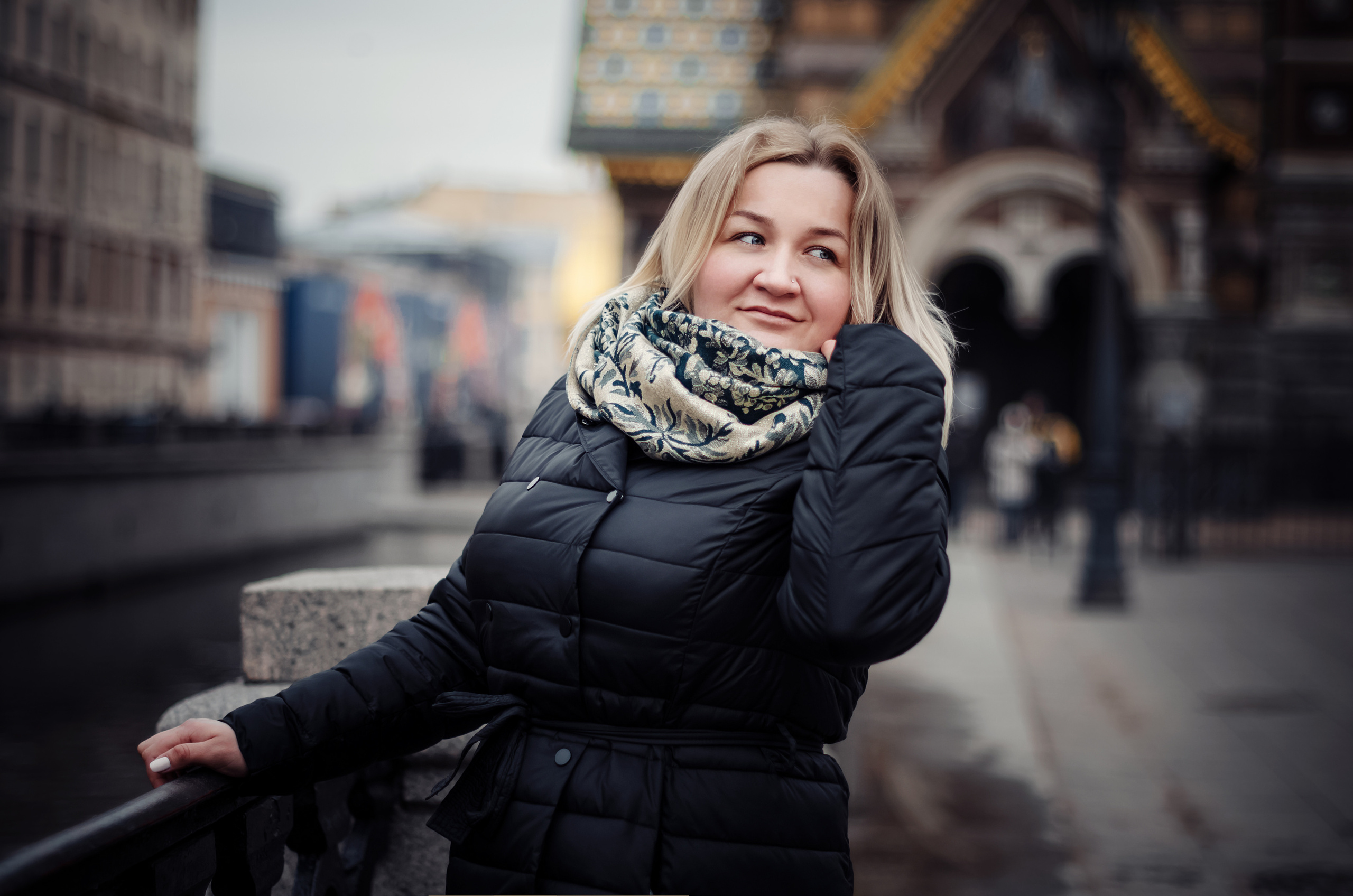 Фотосессия Юли в городе. Фотограф Алиса Агафонова в Санкт-Петербурге
