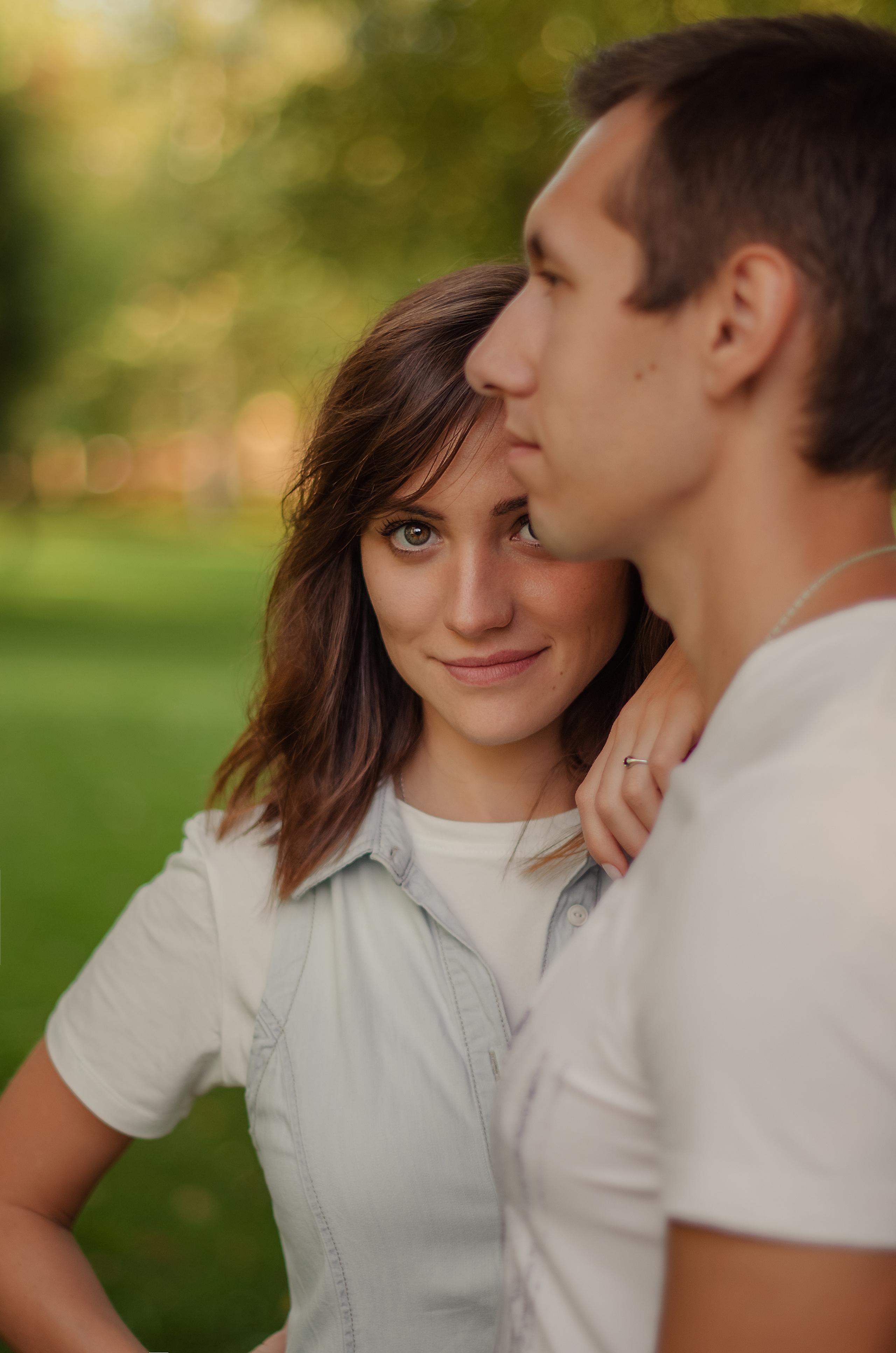 Лёша и Ира Love Story в первый день осени. Фотограф Алиса Агафонова в Санкт-Петербурге