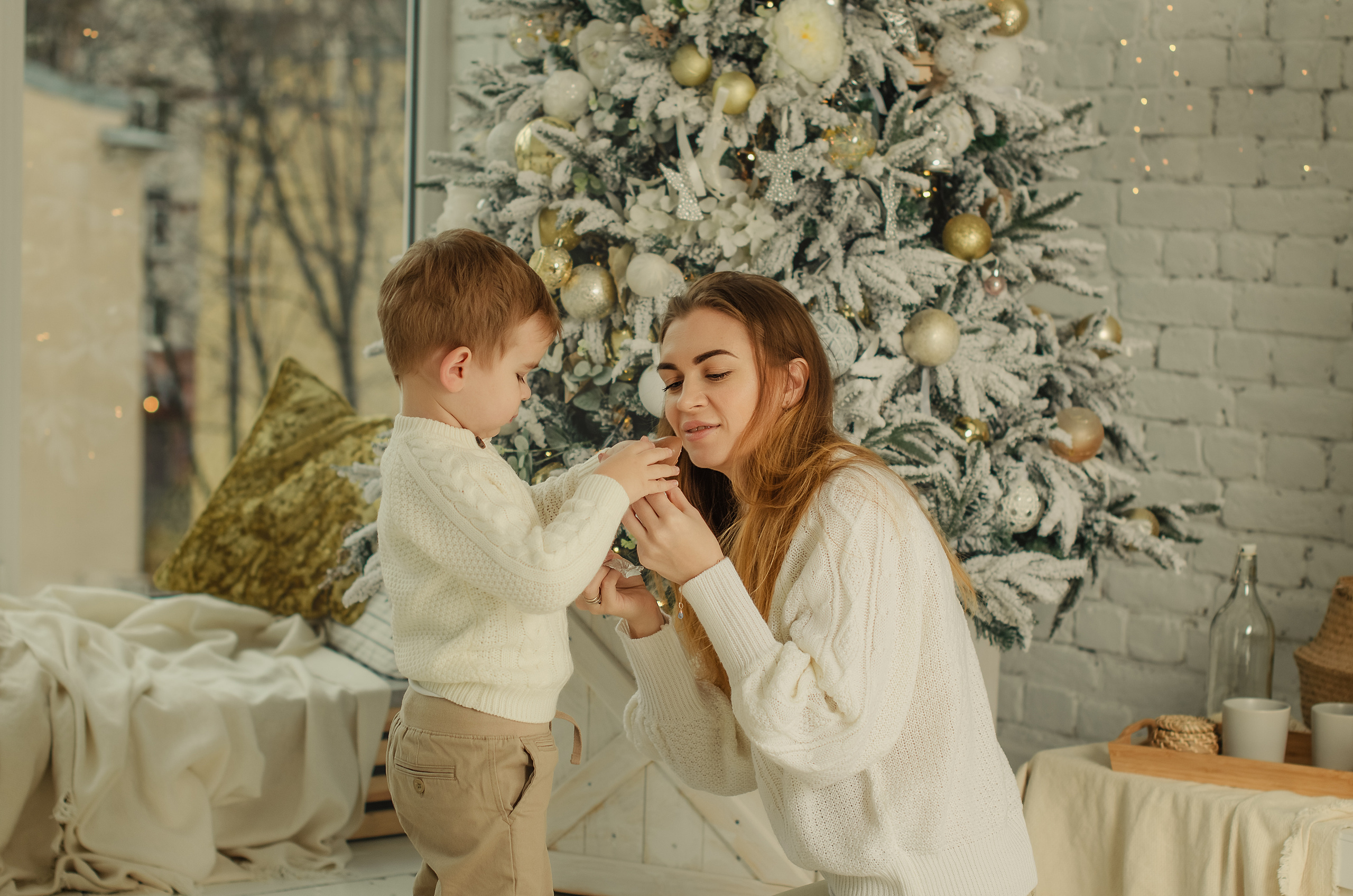 Даша и Руслан Новогодняя съёмка. Фотограф Алиса Агафонова в Санкт-Петербурге