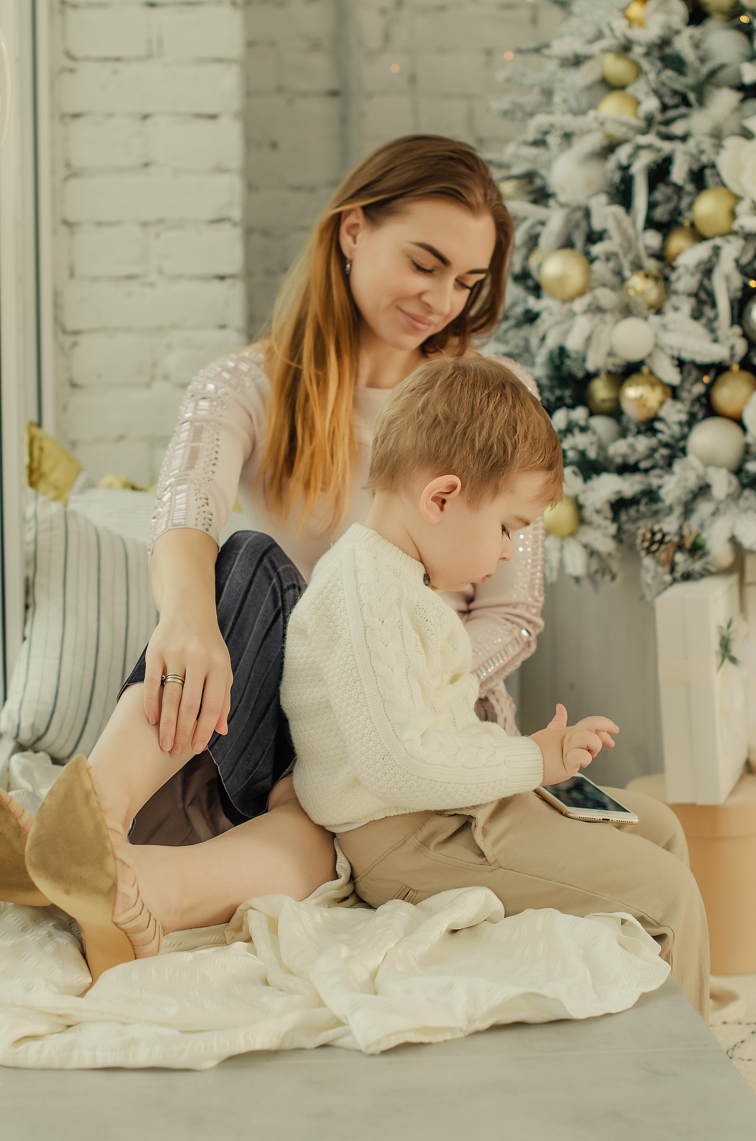 Даша и Руслан Новогодняя съёмка. Фотограф Алиса Агафонова в Санкт-Петербурге