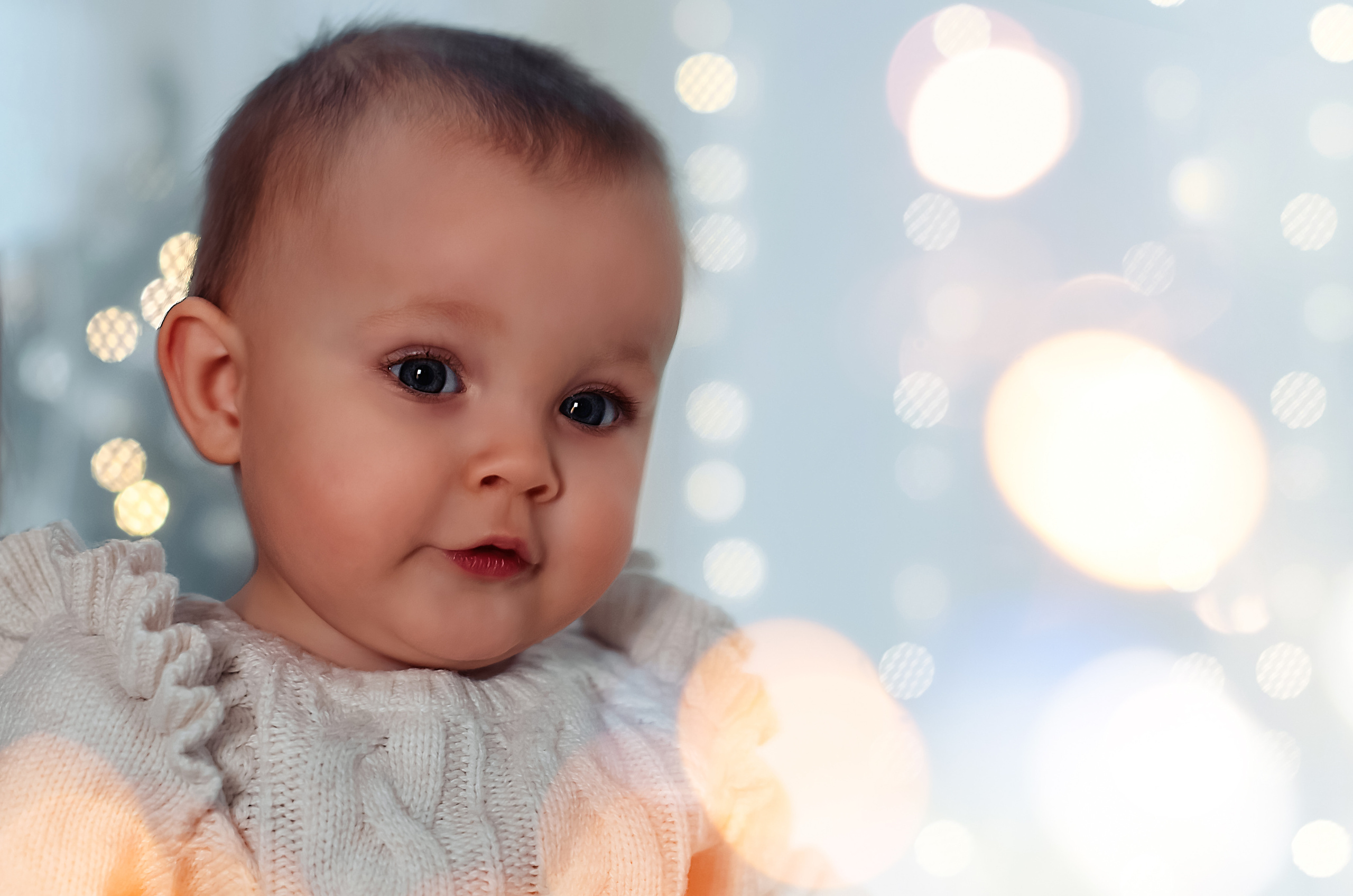 Новогодняя семейная съёмка Анечки. Фотограф Алиса Агафонова в Санкт-Петербурге