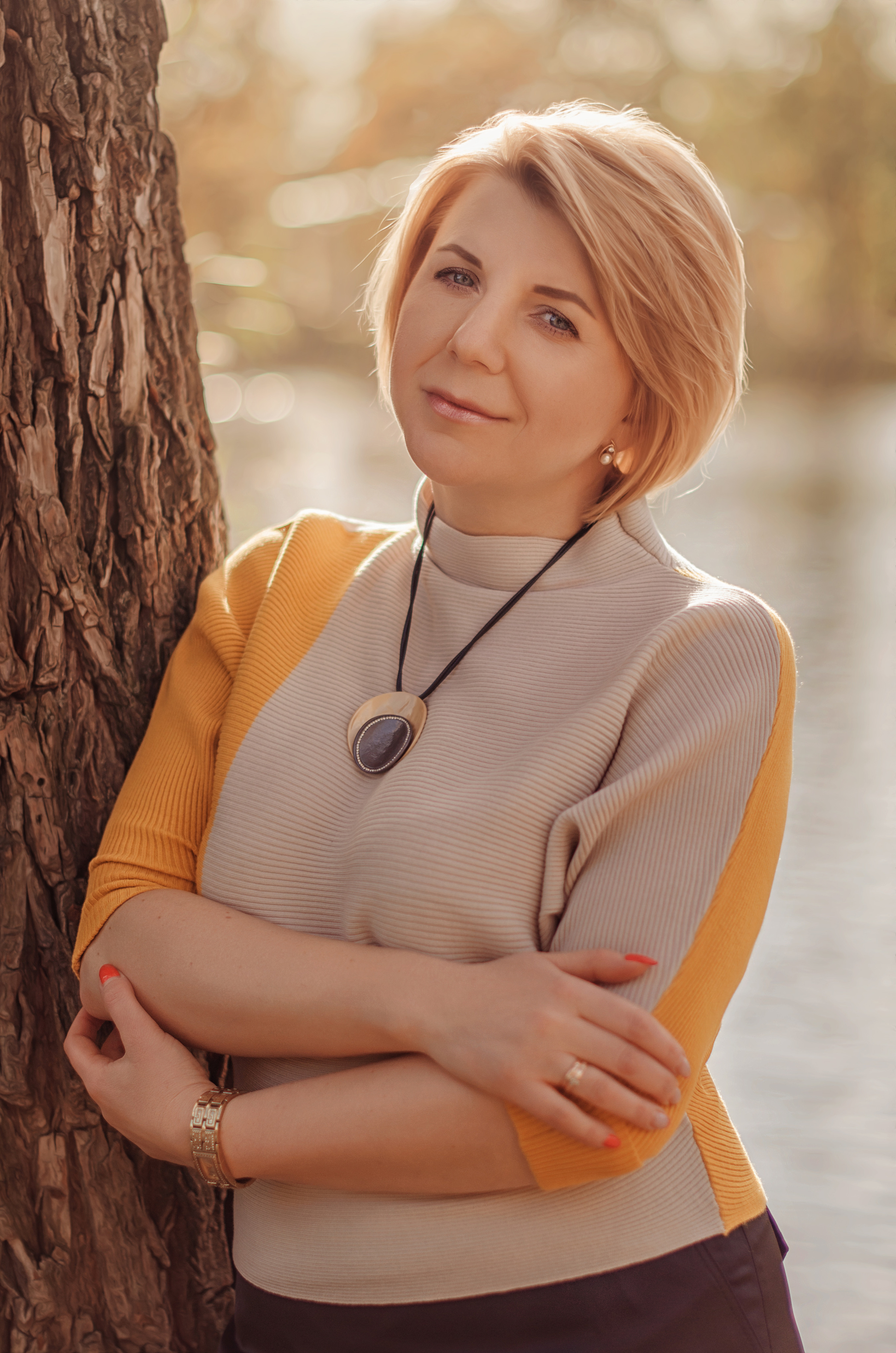 Лена и её яркая осень. Фотограф Алиса Агафонова в Санкт-Петербурге