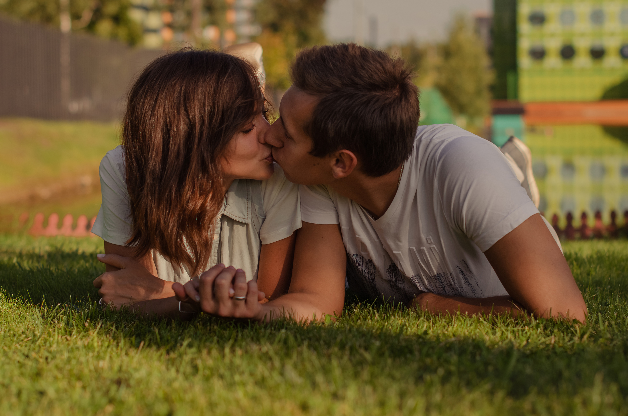 Лёша и Ира Love Story в первый день осени. Фотограф Алиса Агафонова в Санкт-Петербурге