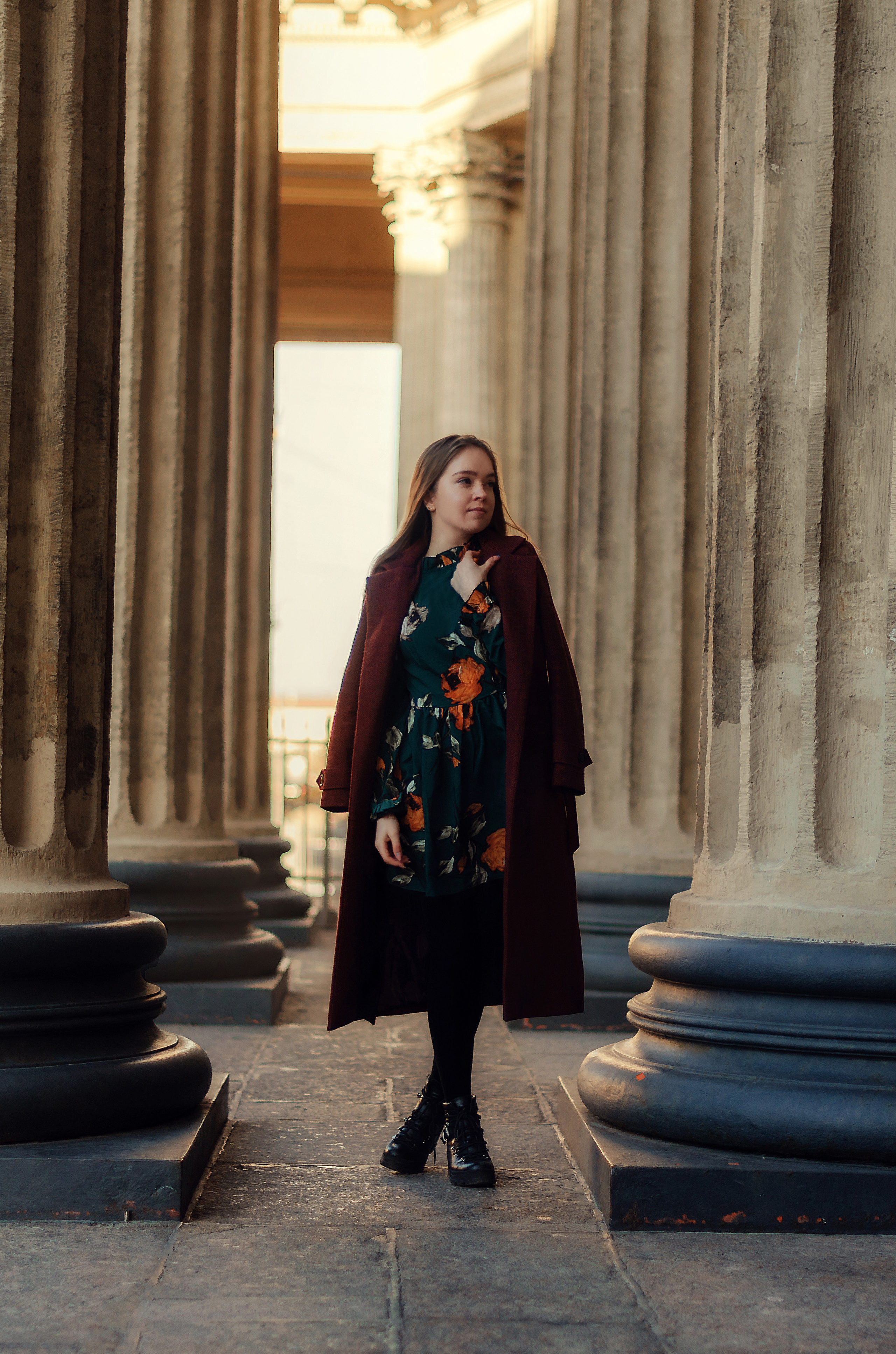 Наташа фотопрогулка у Казанского. Фотограф Алиса Агафонова в Санкт-Петербурге