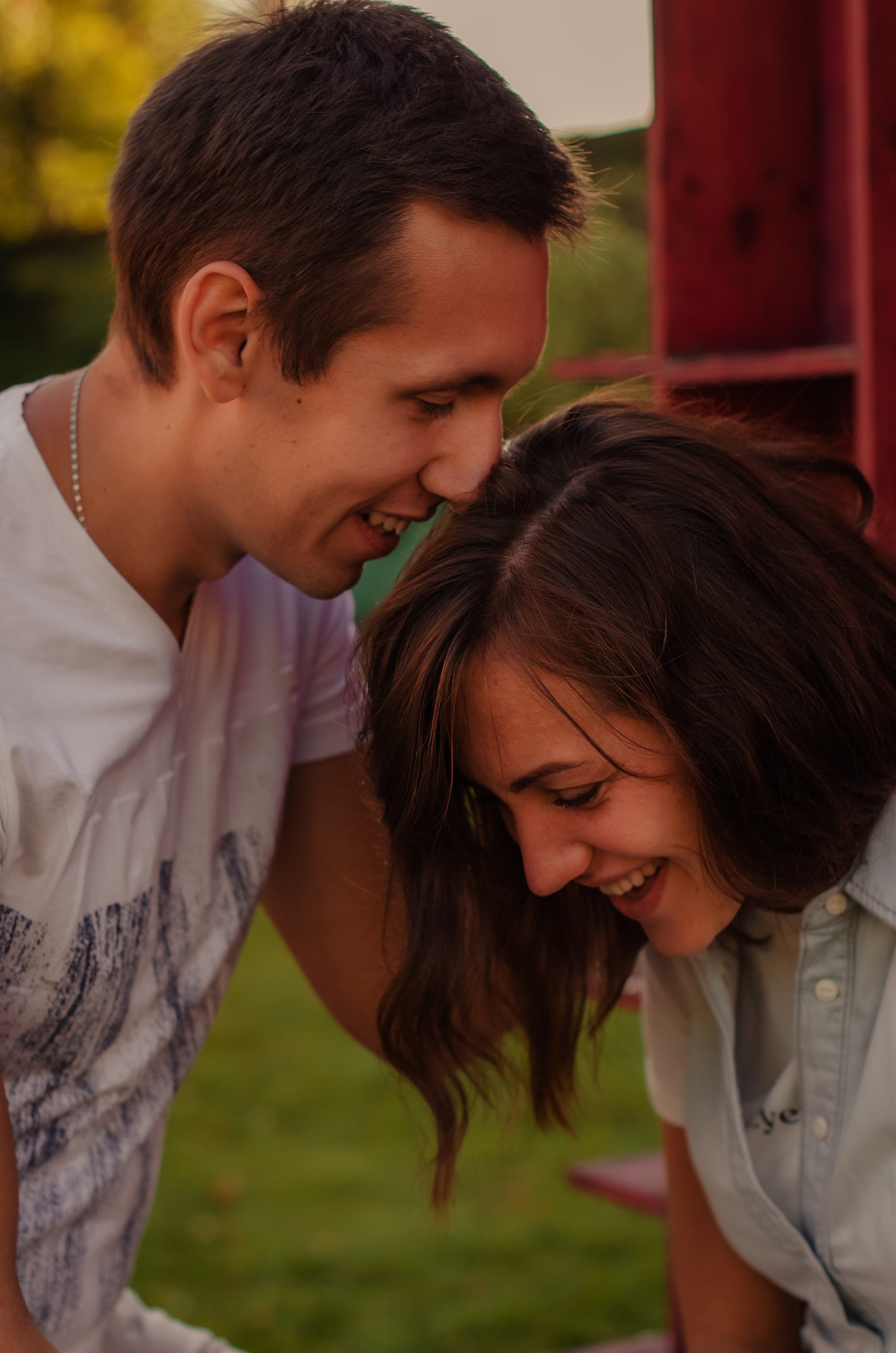 Лёша и Ира Love Story в первый день осени. Фотограф Алиса Агафонова в Санкт-Петербурге