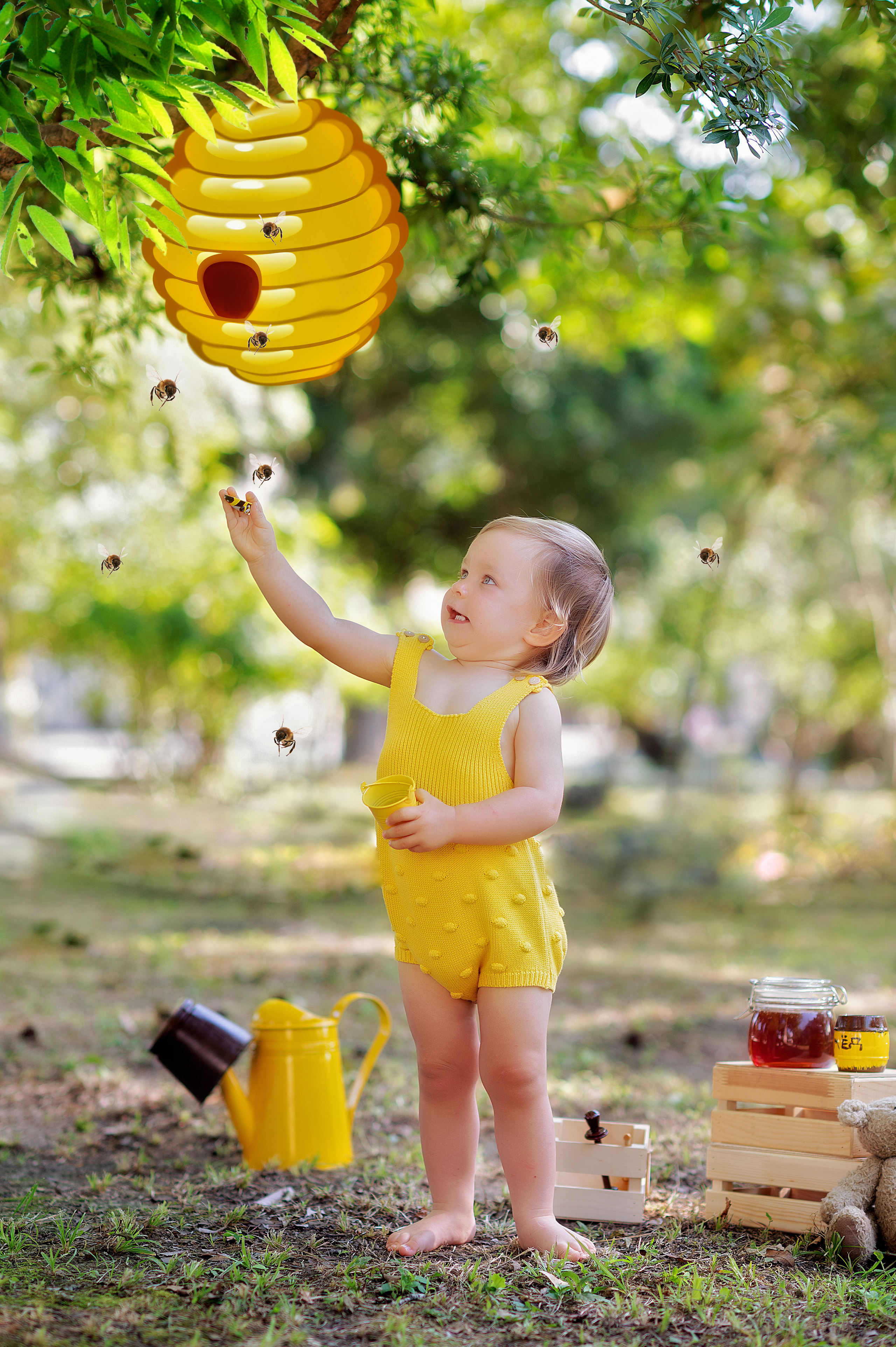 Фотопроект «Пчеленок». Детский фотограф Абхазия