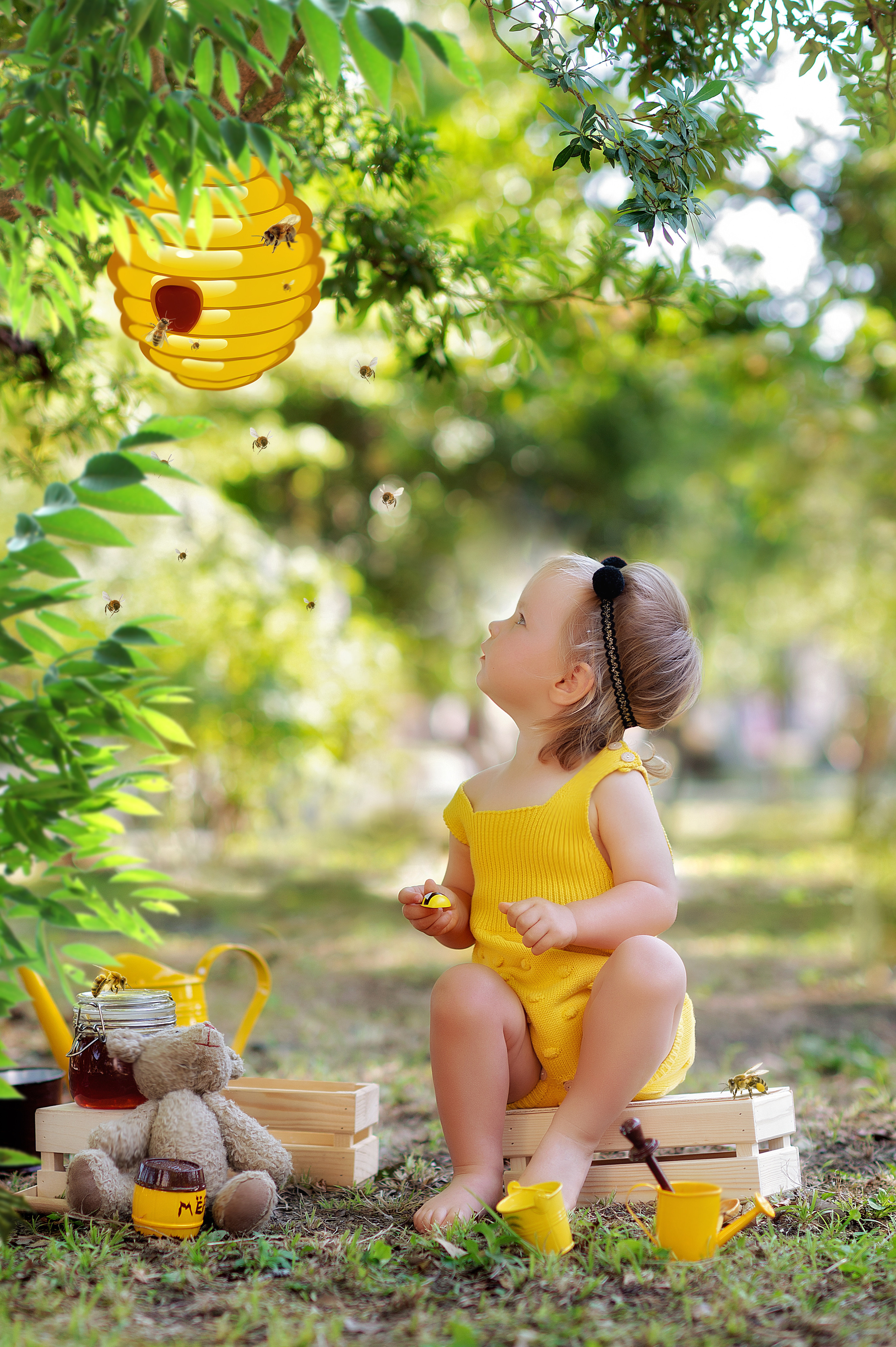 Фотопроект «Пчеленок». Детский фотограф Абхазия