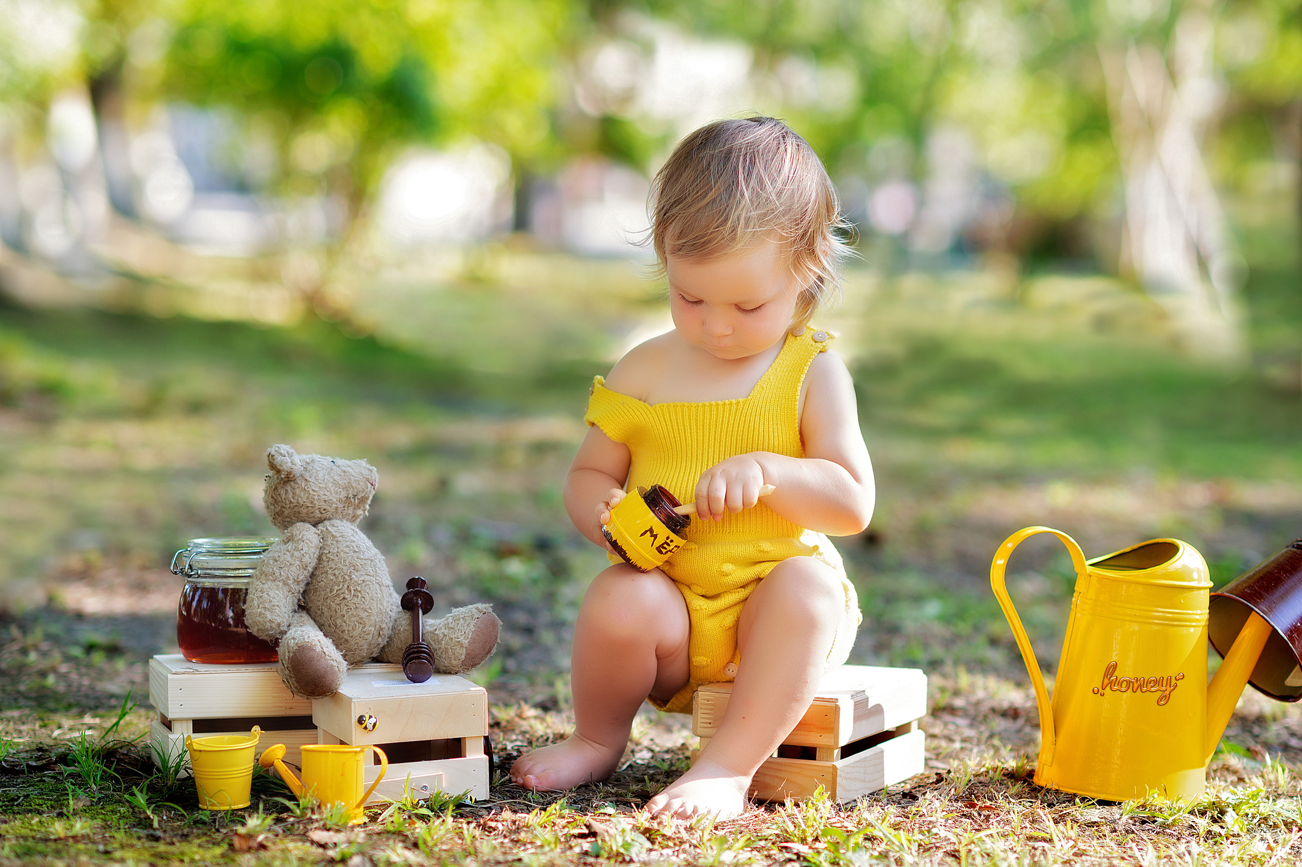 Фотопроект «Пчеленок». Детский фотограф Абхазия