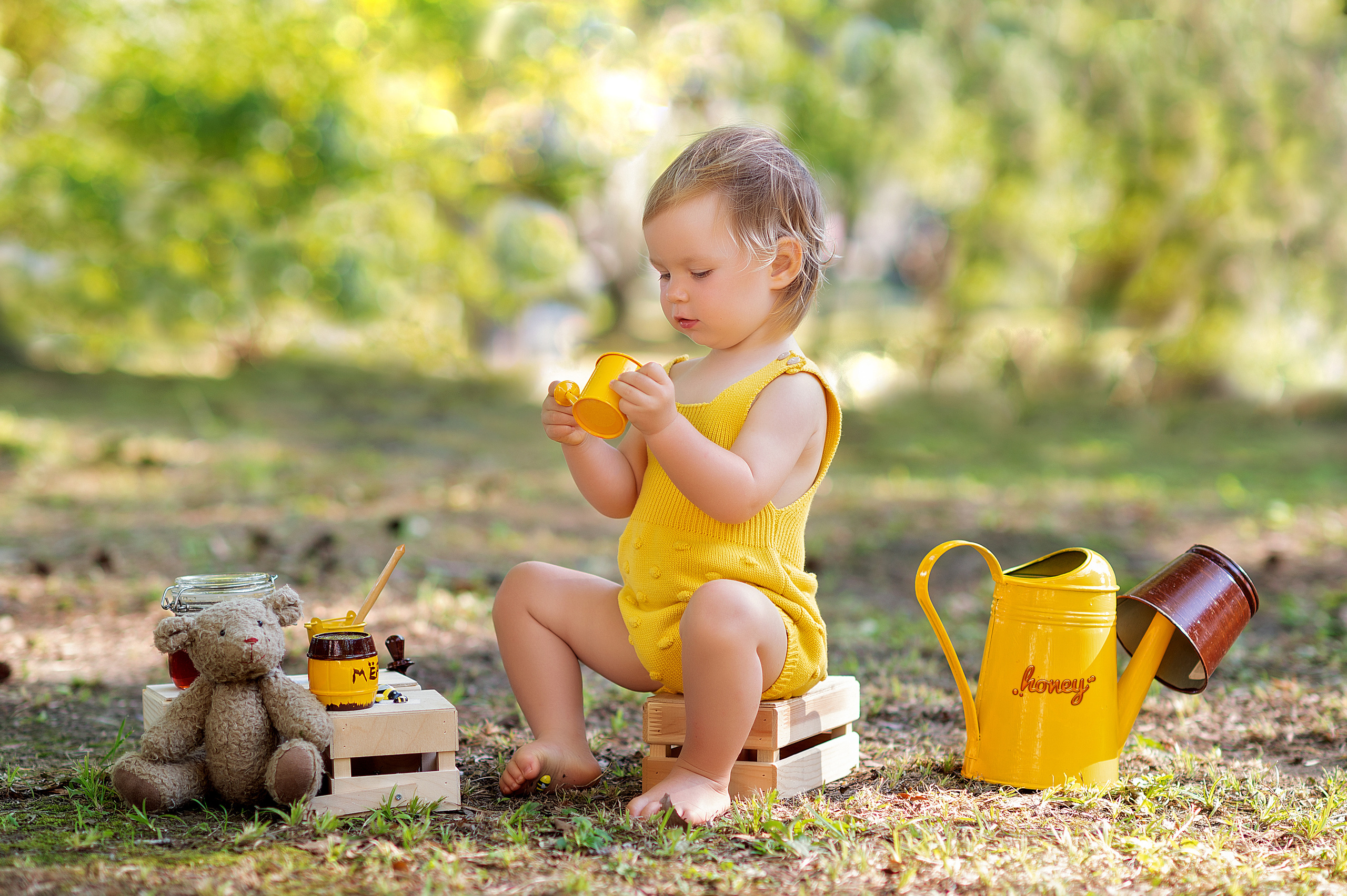 Фотопроект «Пчеленок». Детский фотограф Абхазия