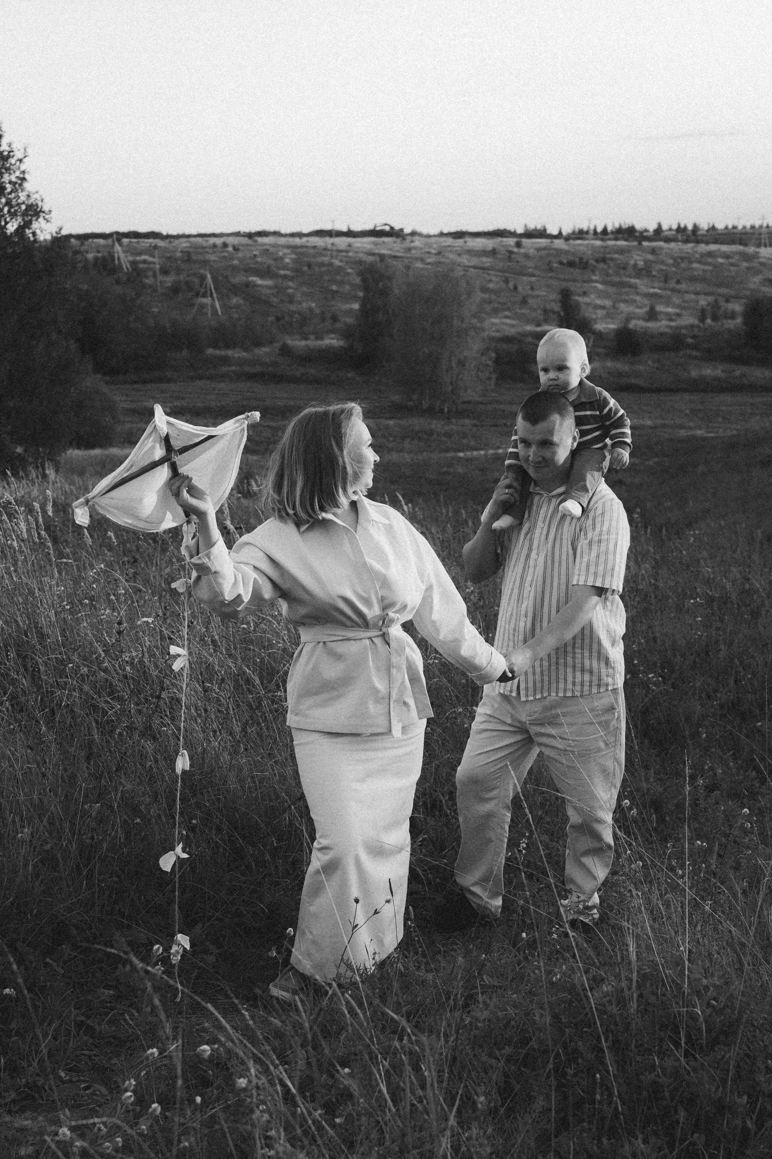 Сергей, Юля и Миша. Семейный фотограф • Домашние съемки в Нижнем Новгороде