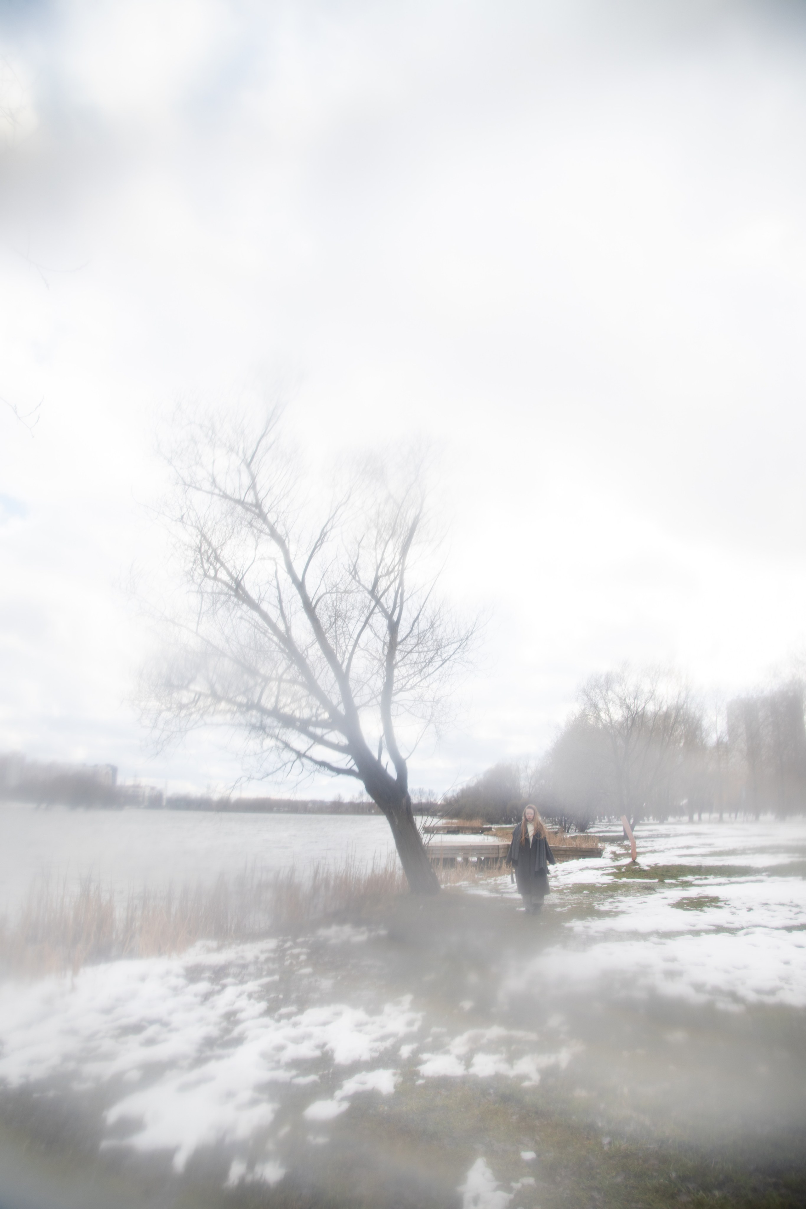 Фотосессия для Татьяны в весеннем парке. Портретный фотограф в Москве Антонина Коршунова