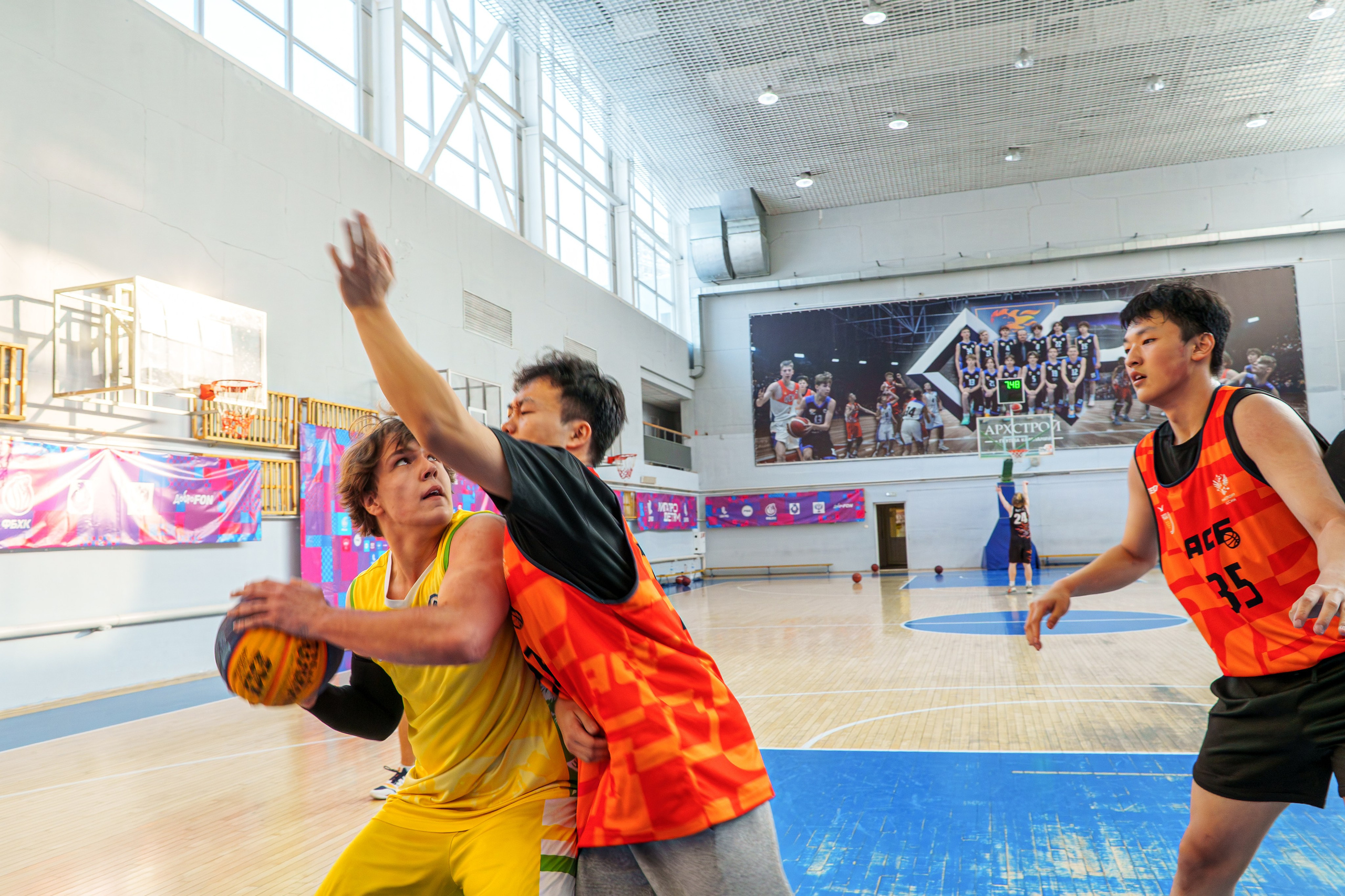 Турнир по баскетболу 3 на 3. Газпром. Репортажный фотограф Владислав Остерман