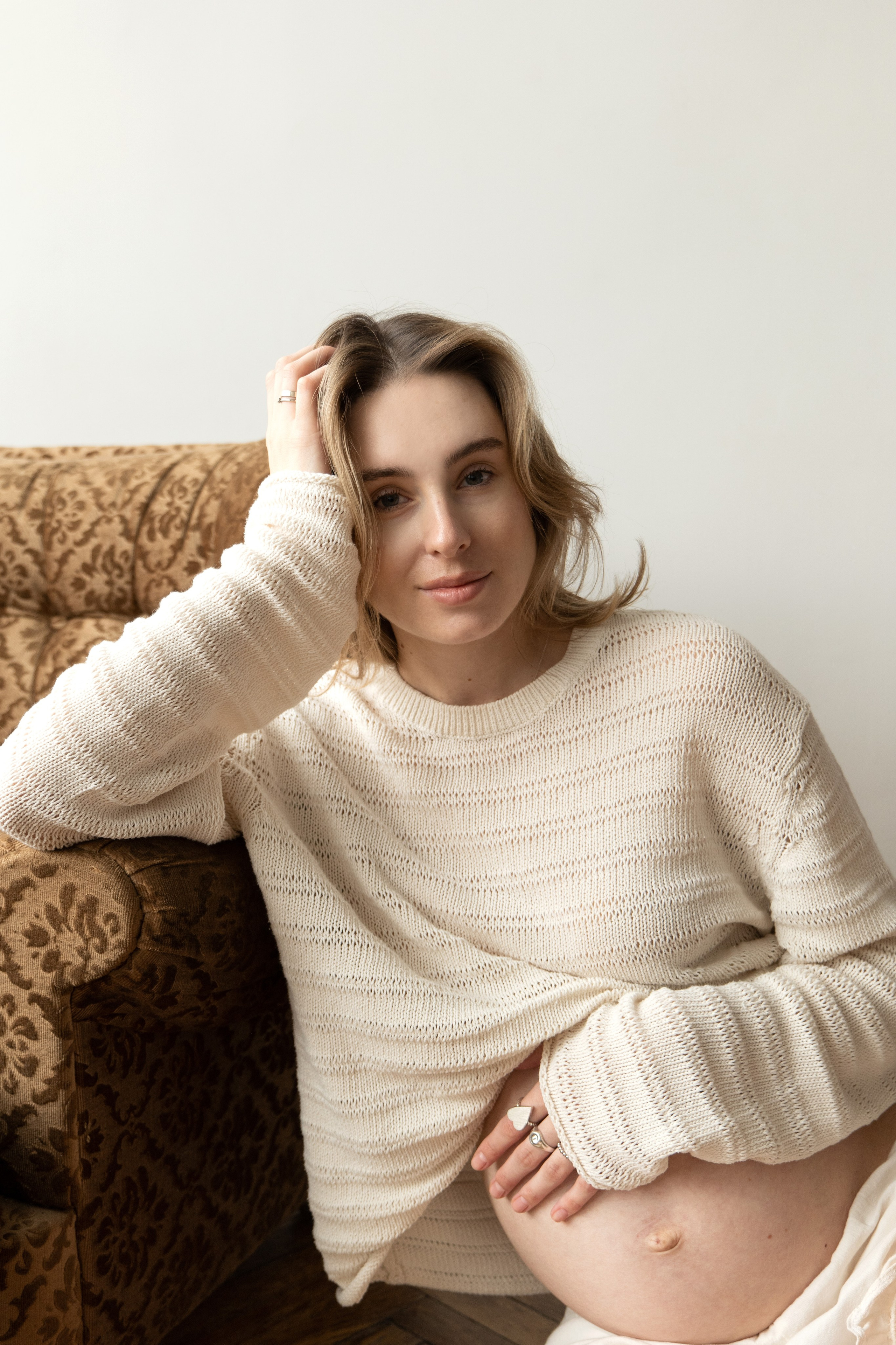 Студийная фотосессия «В ожидании». Фотограф видеограф Ольга Василевская