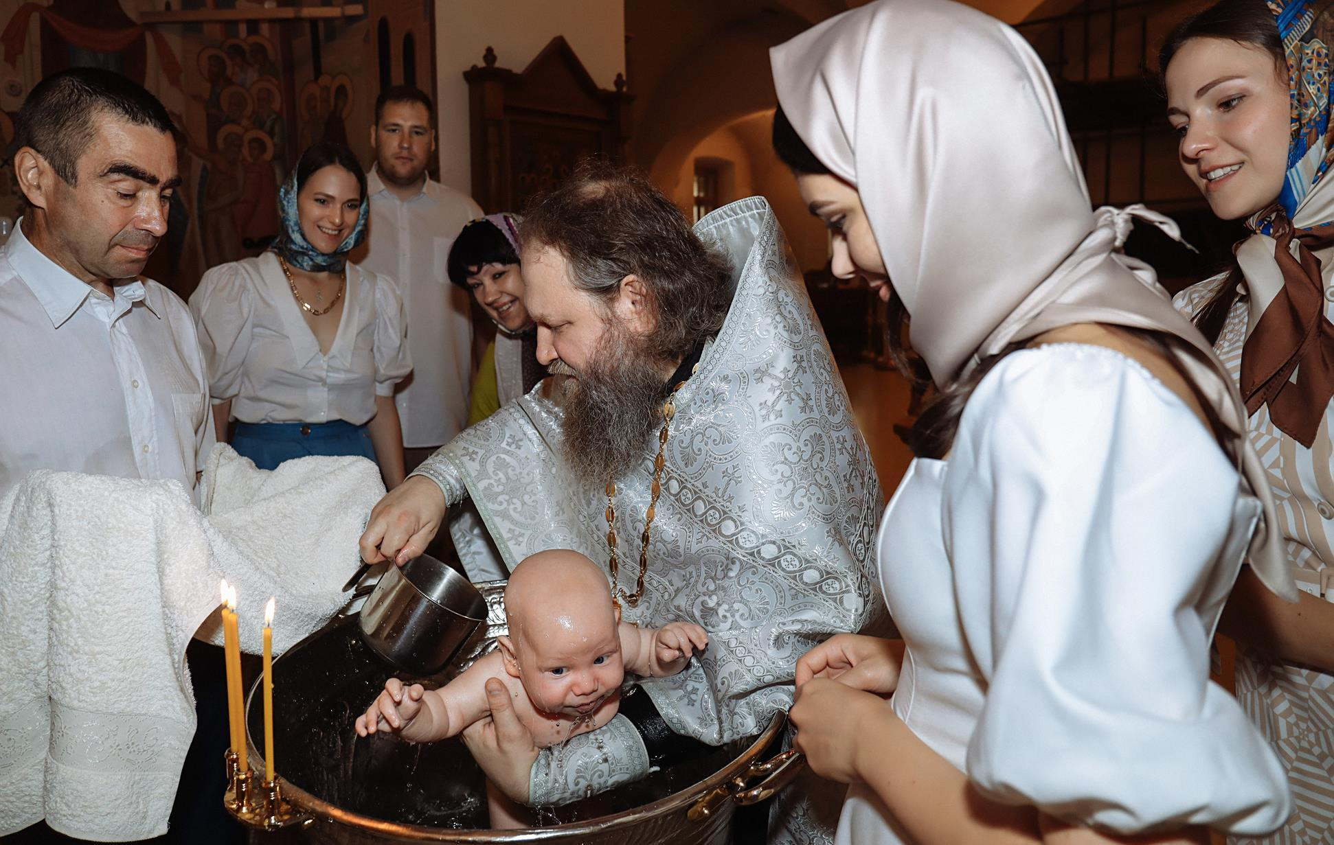 Крещение. Алина Малышева, свадебный и семейный фотограф Москва