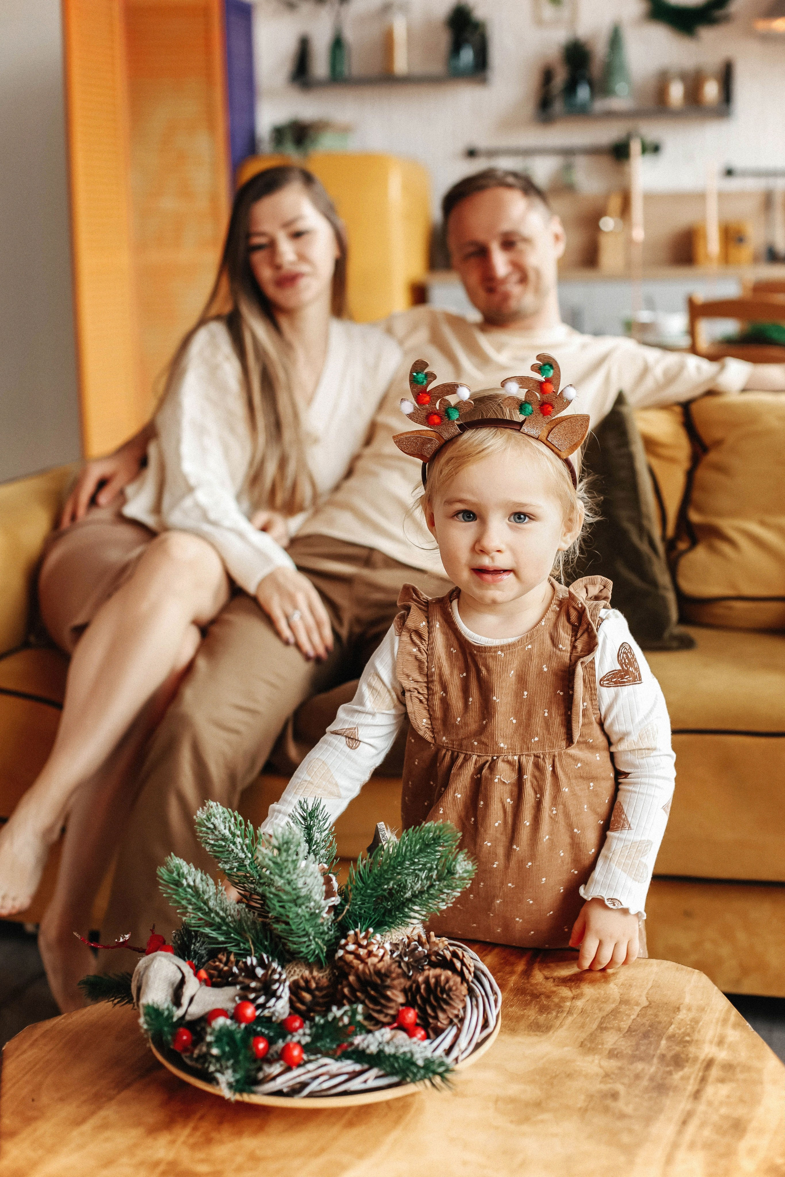 Новогодняя семейная фотосессия с детьми. Свадебный и семейный фотограф в Москве