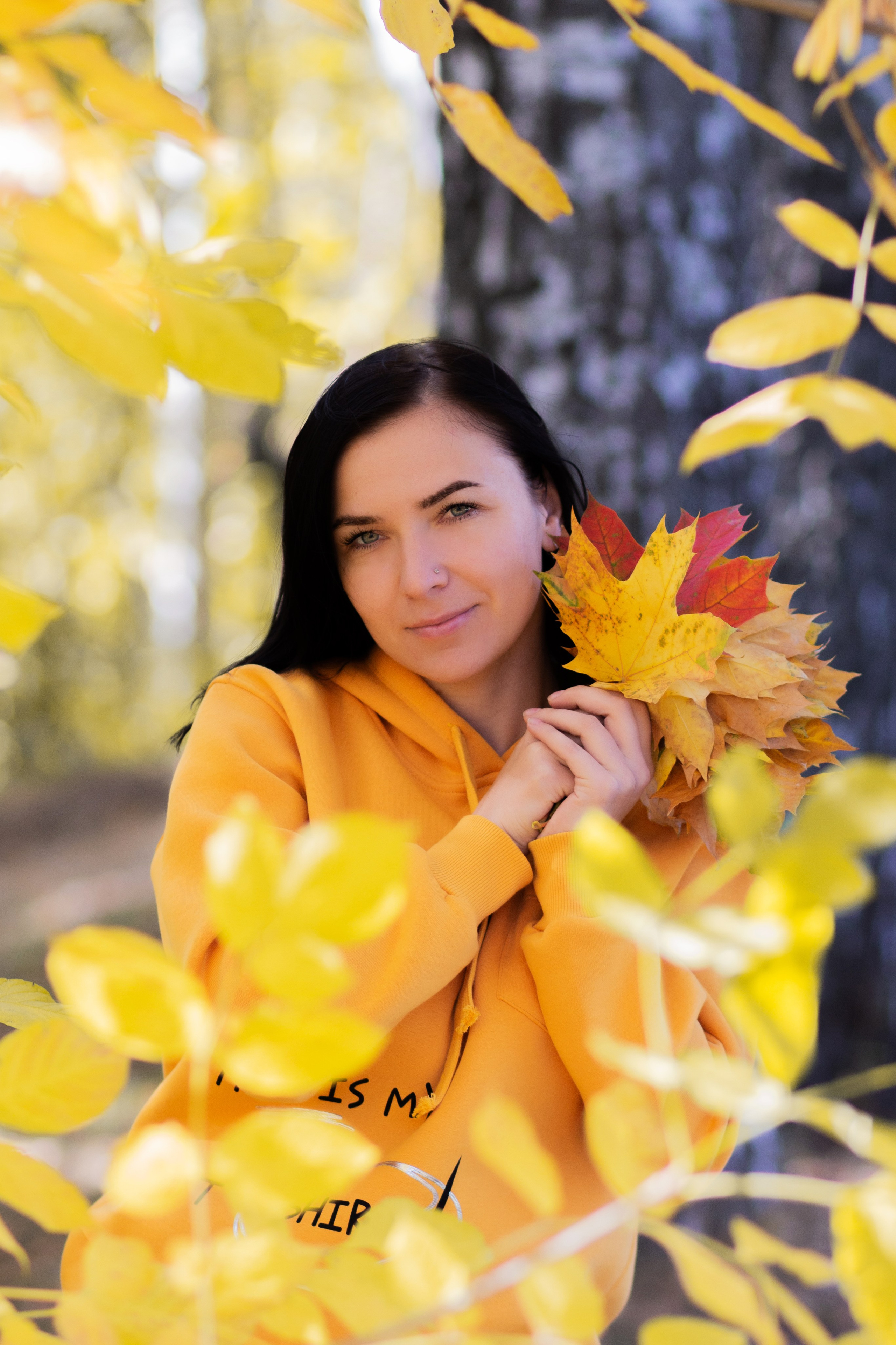 Золотая осень. Свадебный и семейный фотограф в Рязани Анастасия