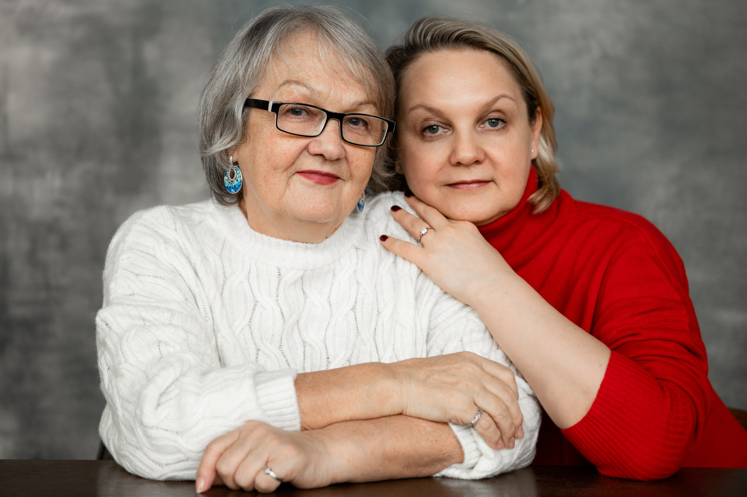 Светлана с мамой. Профессиональный фотограф Александра Харламова