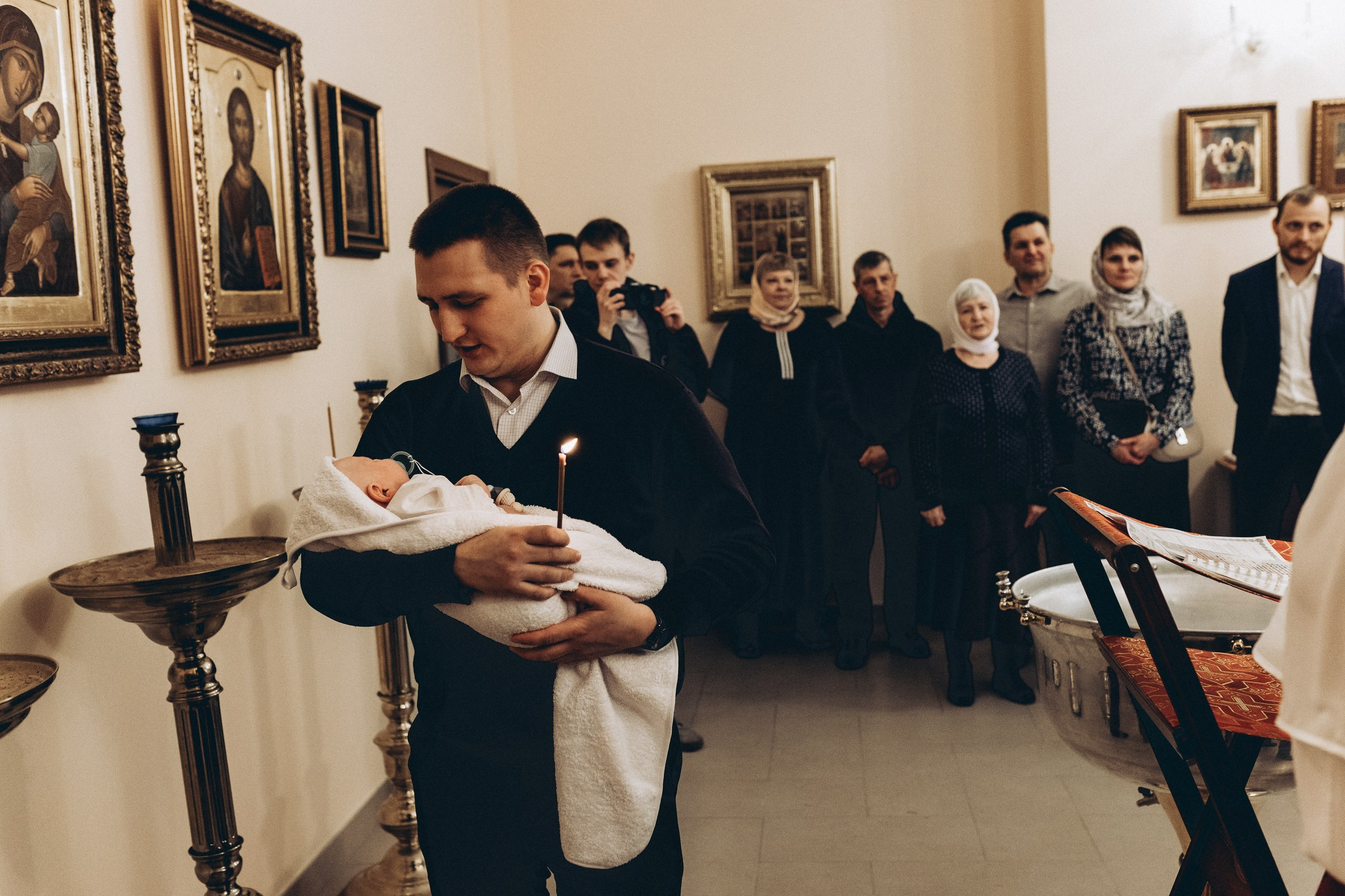 Крещение Ивана и Софии