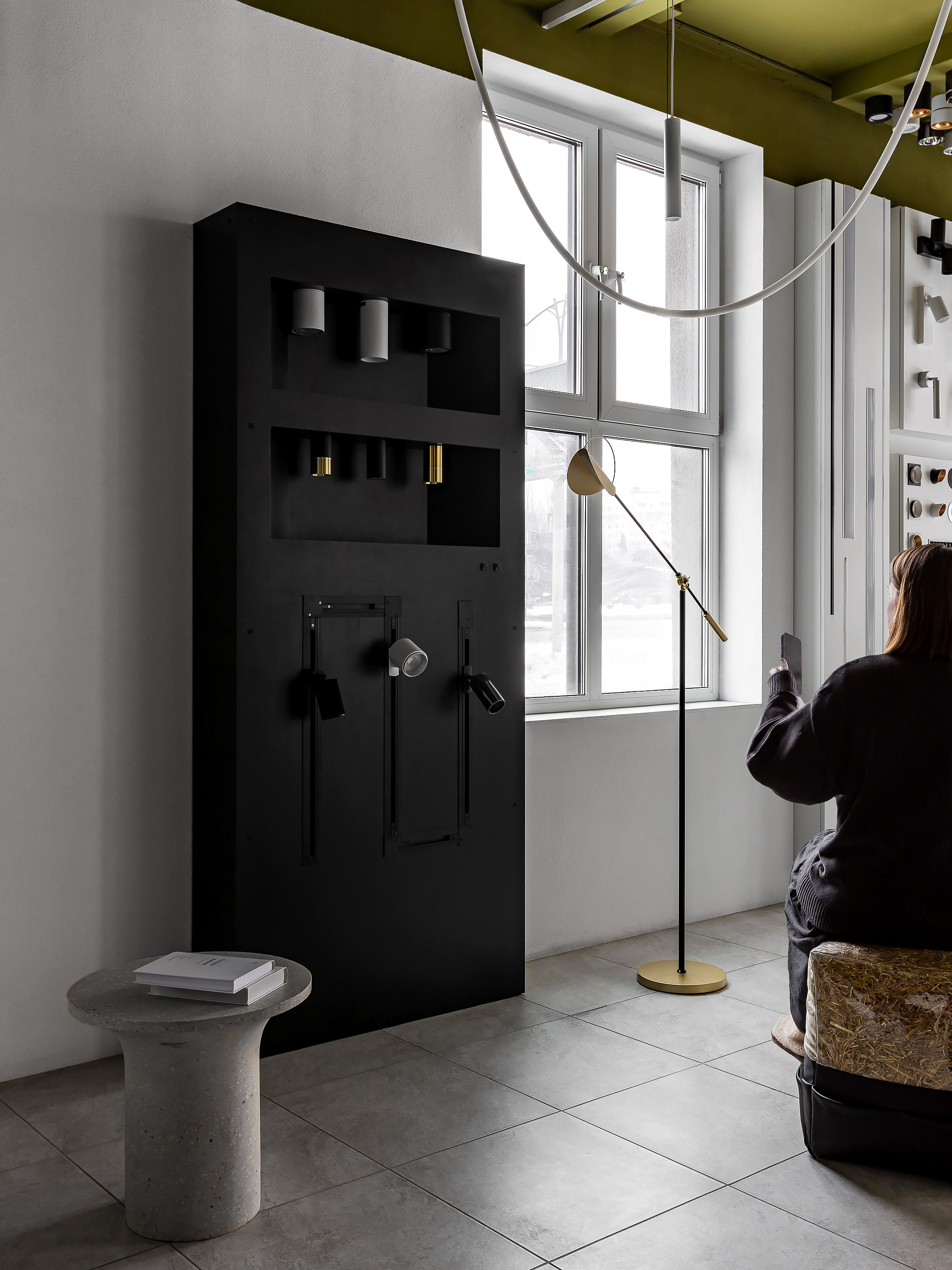 Офис с элементами лофта. Интерьерный фотограф Виталина Ворошкевич