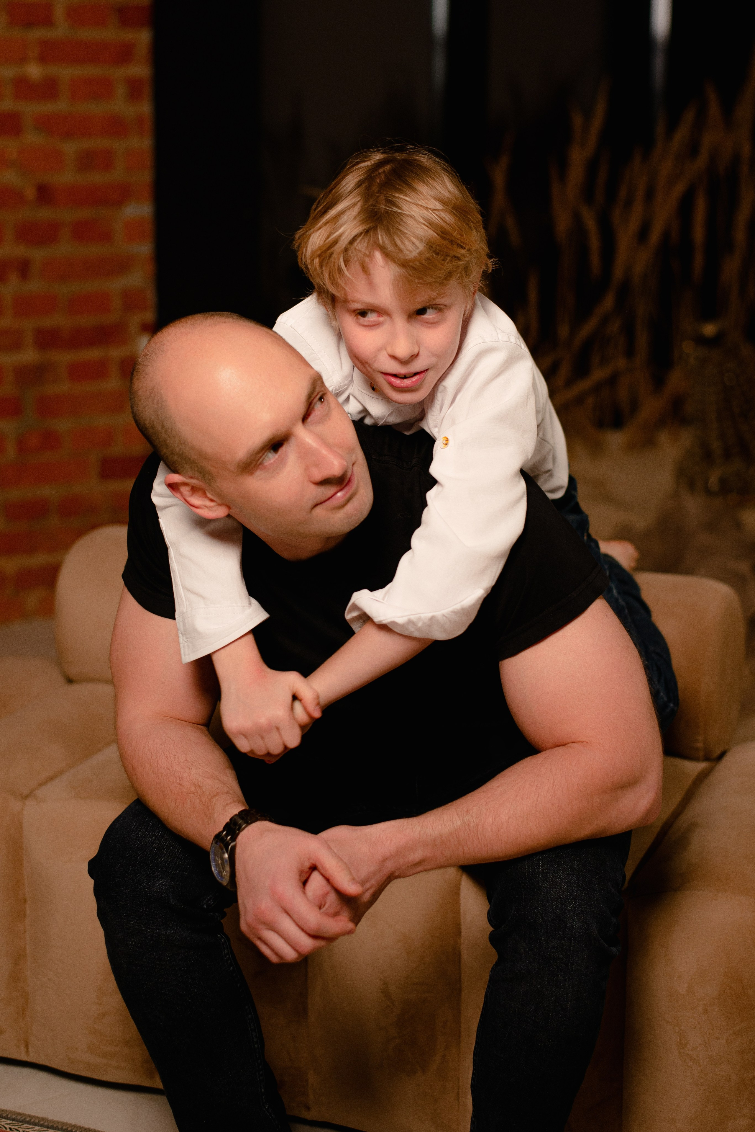 Папа и сын. Семейный и детский фотограф Иваново Ксения Азаренкова