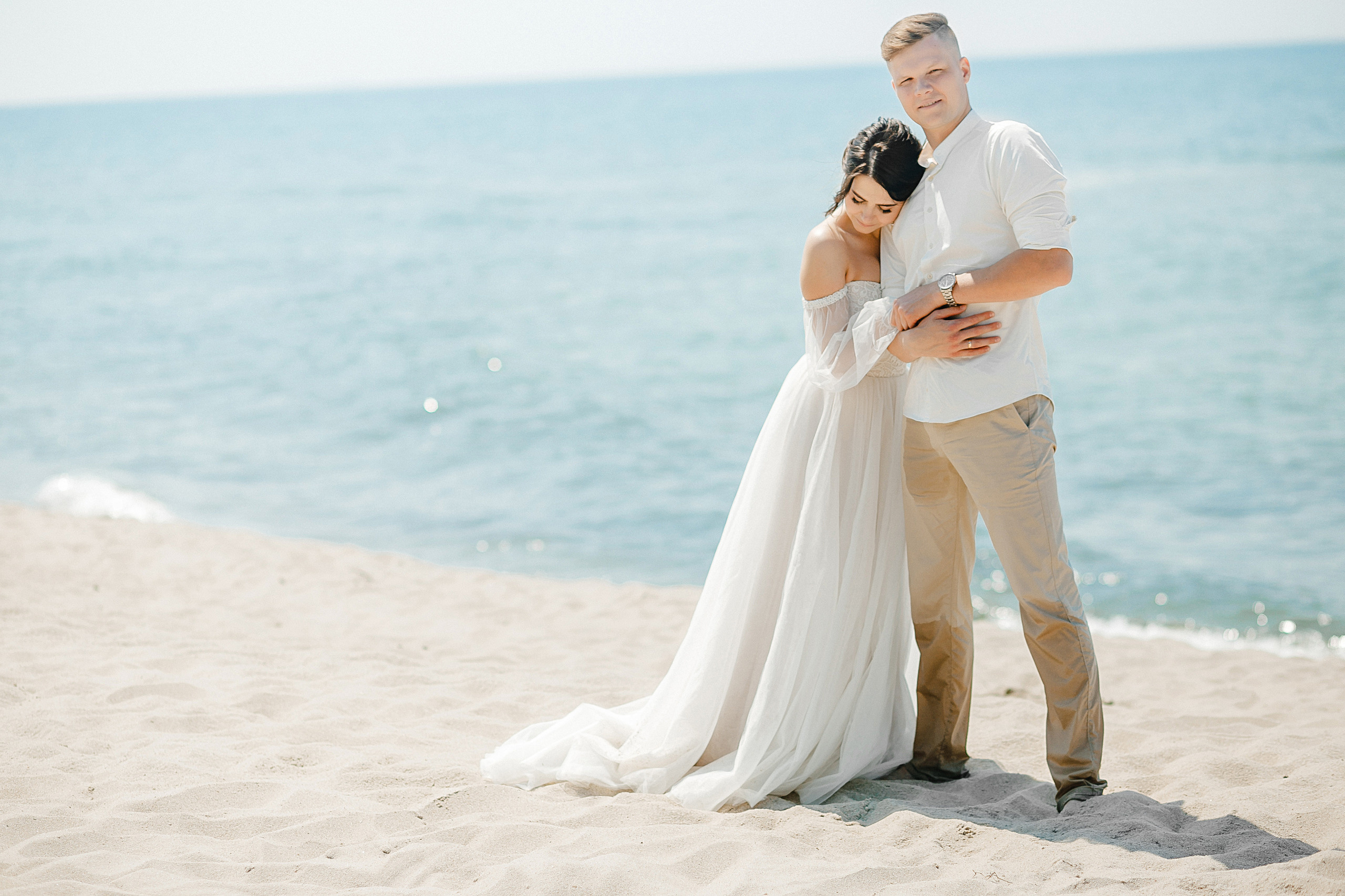 Свадьба на море. Свадебный фотограф Калининград Пасюта Данила