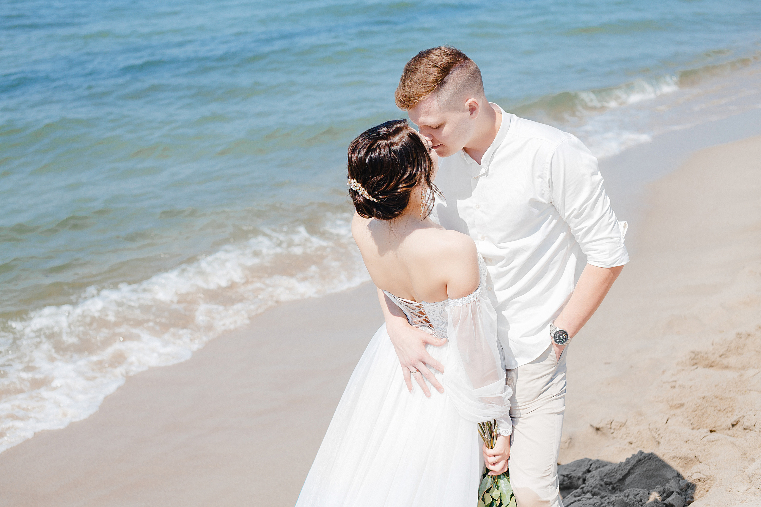 Свадьба на море. Свадебный фотограф Калининград Пасюта Данила