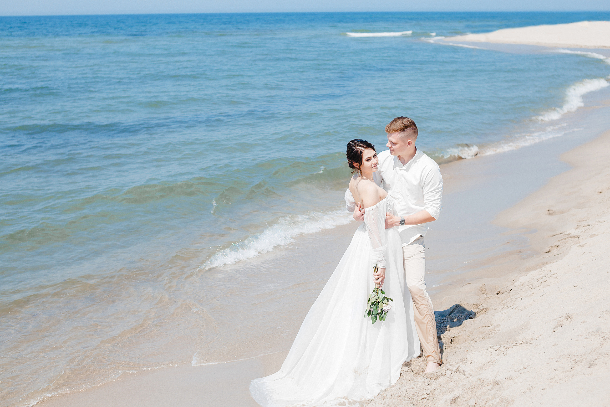 Свадьба на море. Свадебный фотограф Калининград Пасюта Данила