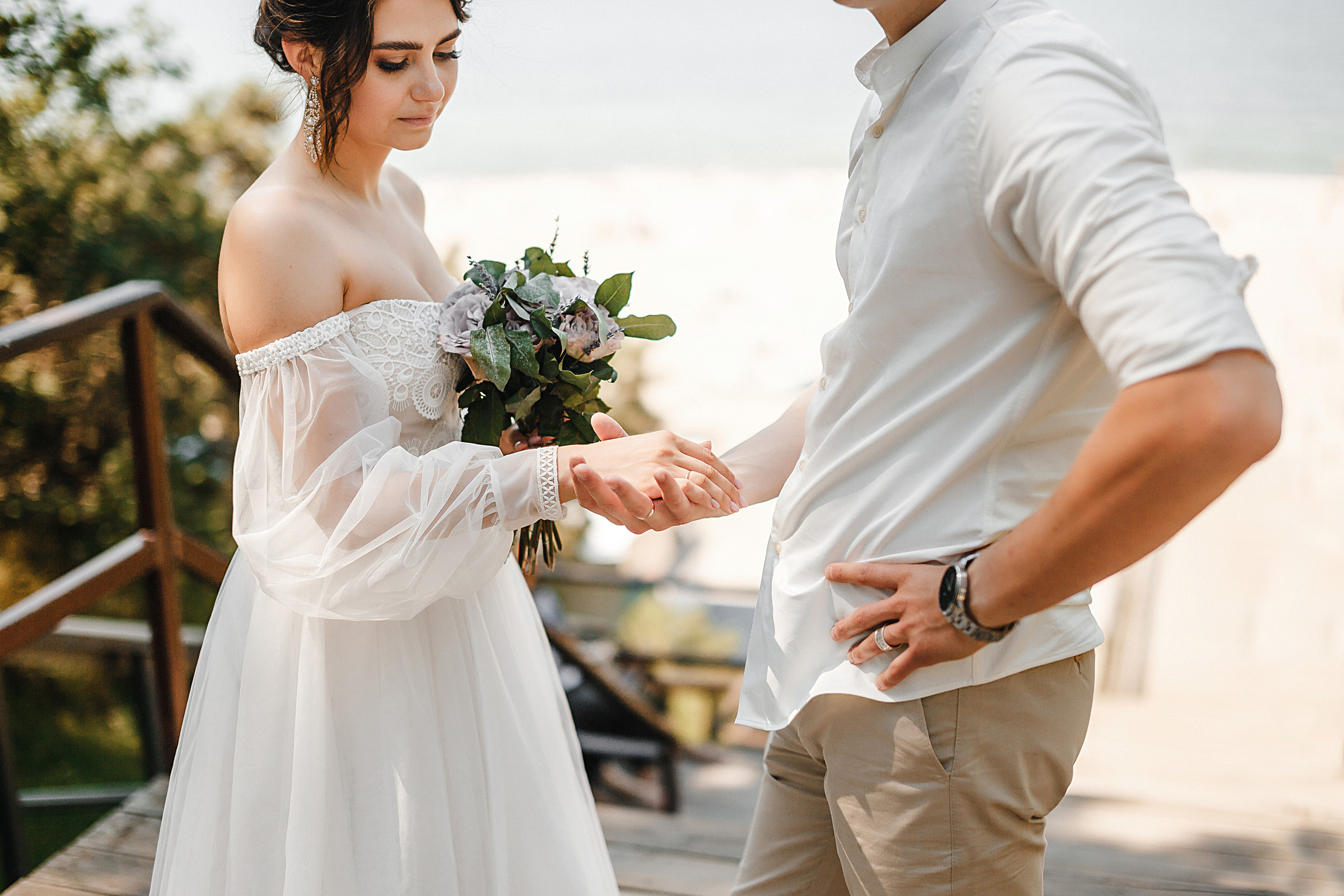 Свадьба на море. Свадебный фотограф Калининград Пасюта Данила