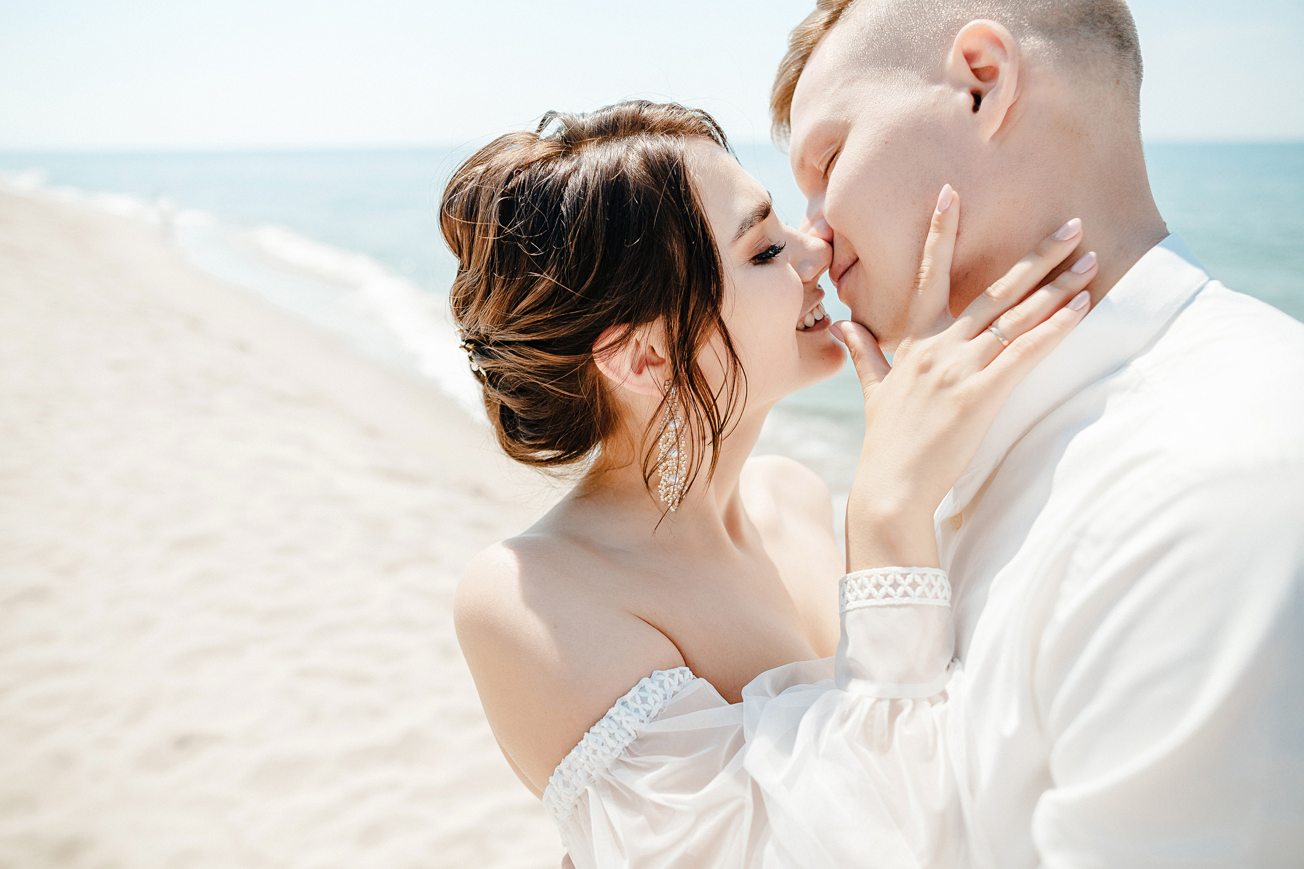 Свадьба на море. Свадебный фотограф Калининград Пасюта Данила