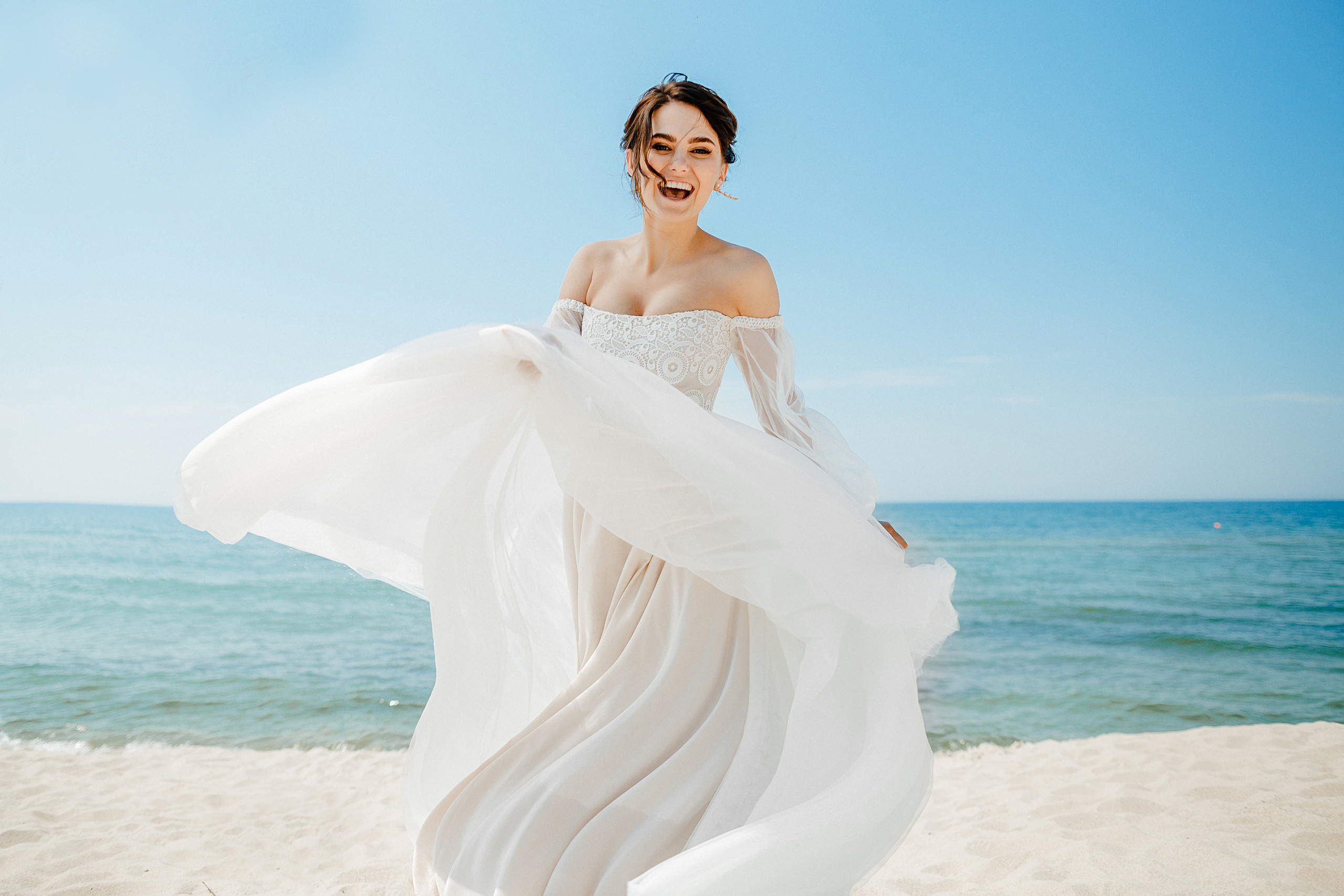 Свадьба на море. Свадебный фотограф Калининград Пасюта Данила