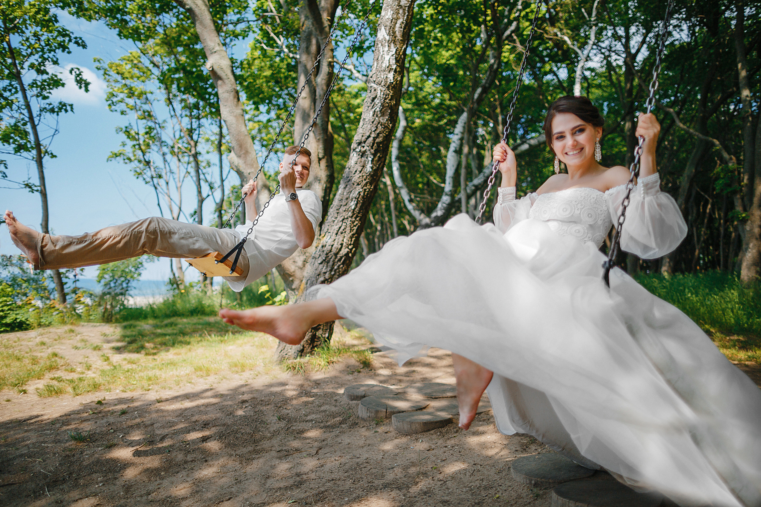 Свадьба на море. Свадебный фотограф Калининград Пасюта Данила