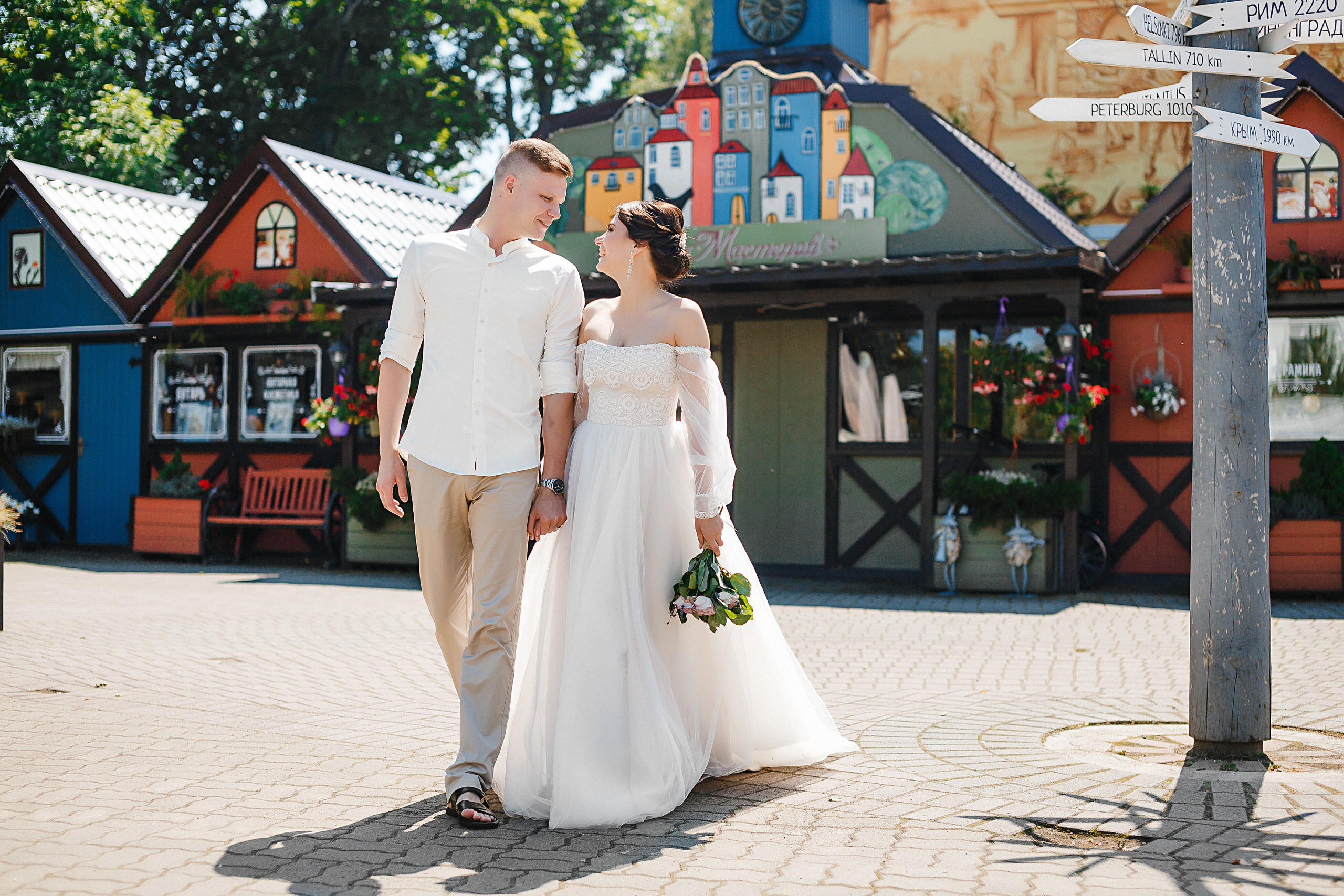 Свадьба на море. Свадебный фотограф Калининград Пасюта Данила