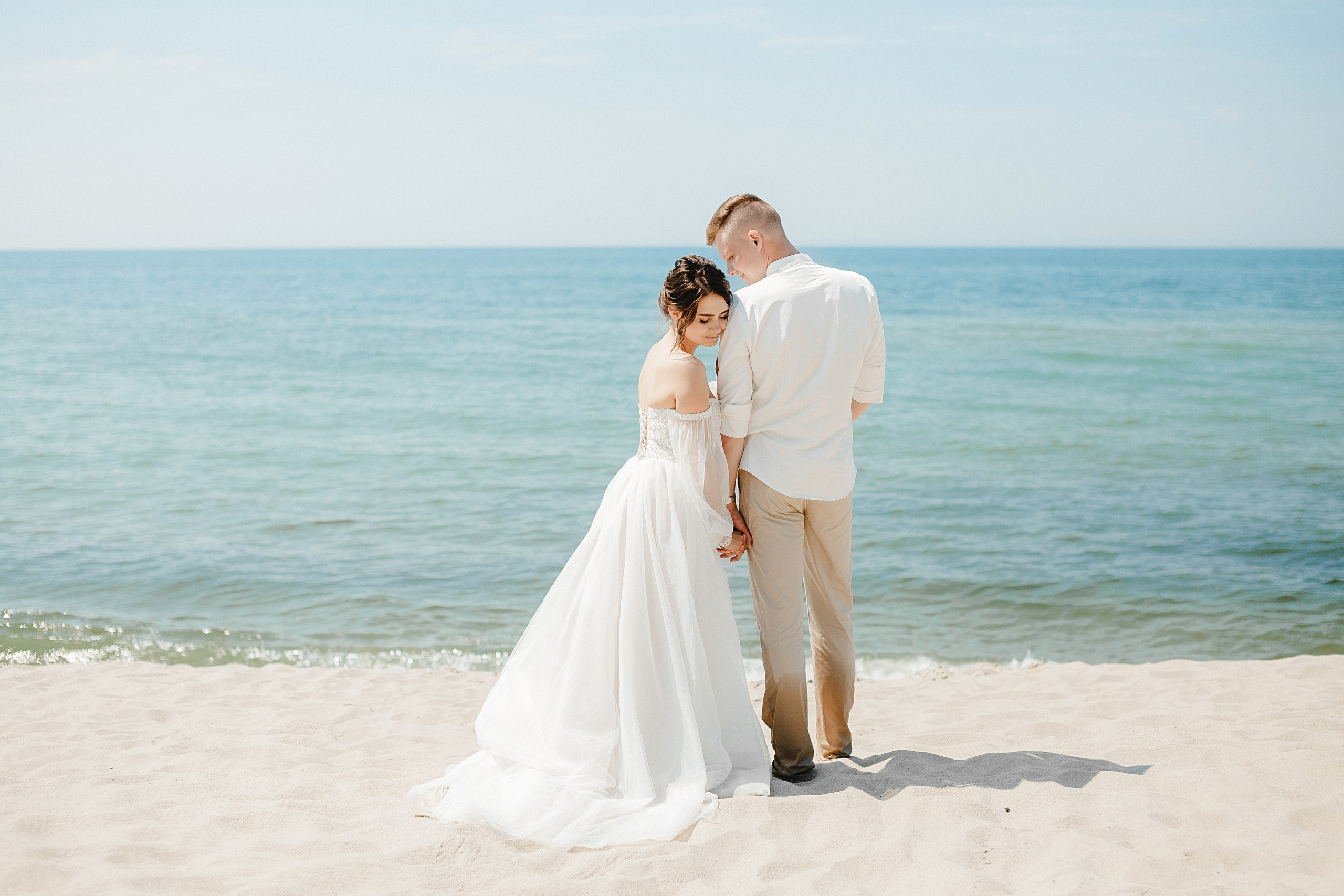 Свадьба на море. Свадебный фотограф Калининград Пасюта Данила
