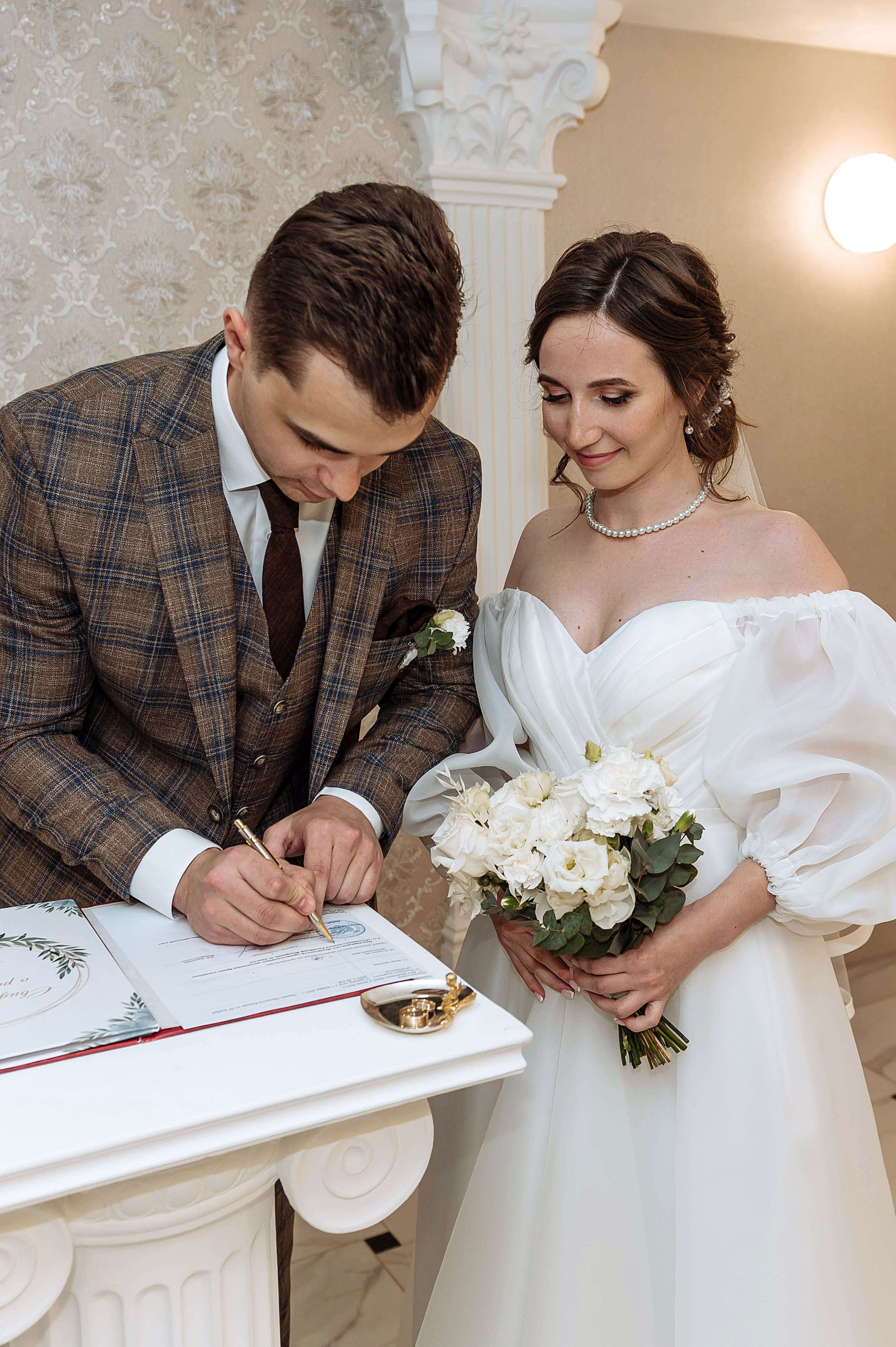 Антон и Настя. Свадебный фотограф Марина Жемчужникова в Москве и в Белгороде