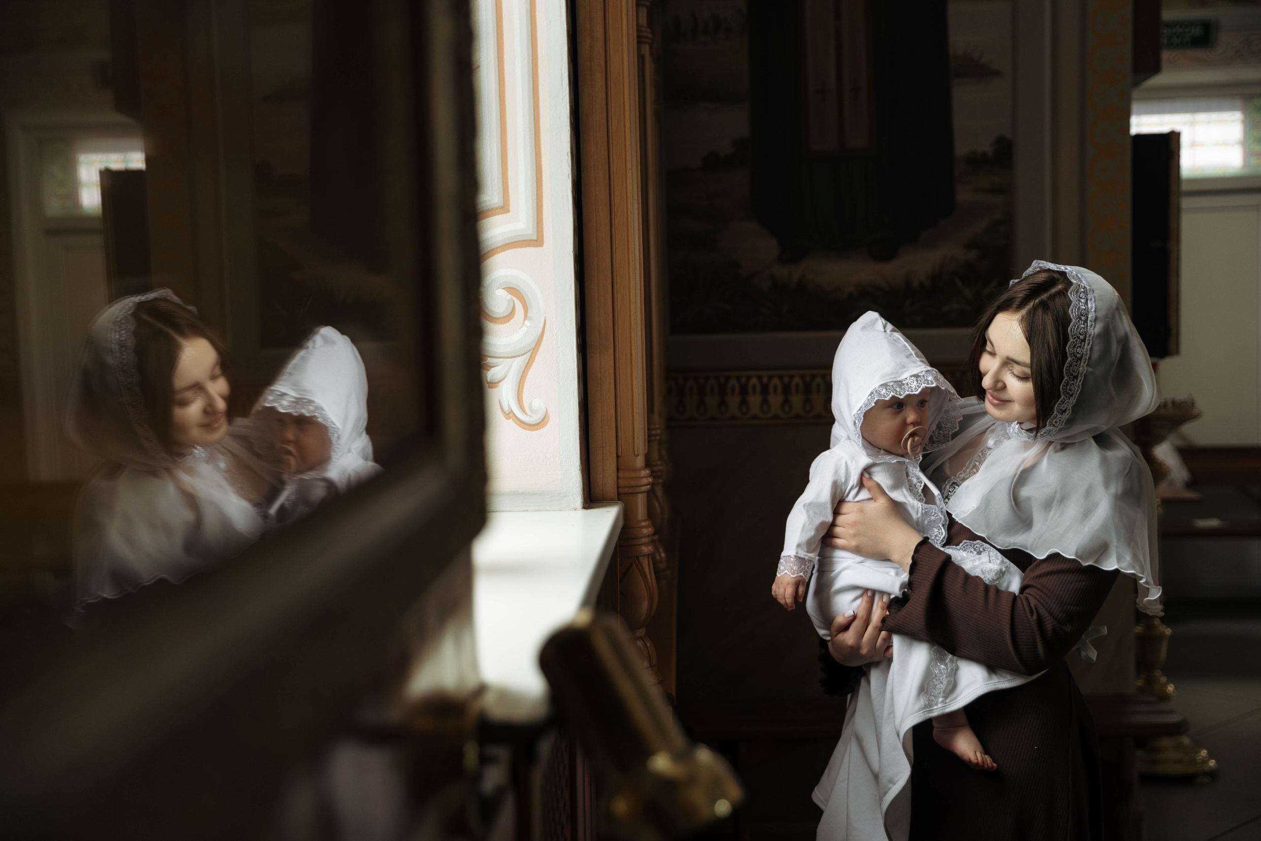 Таинство Крещения Владиславы. Фотограф Сальск Катерина