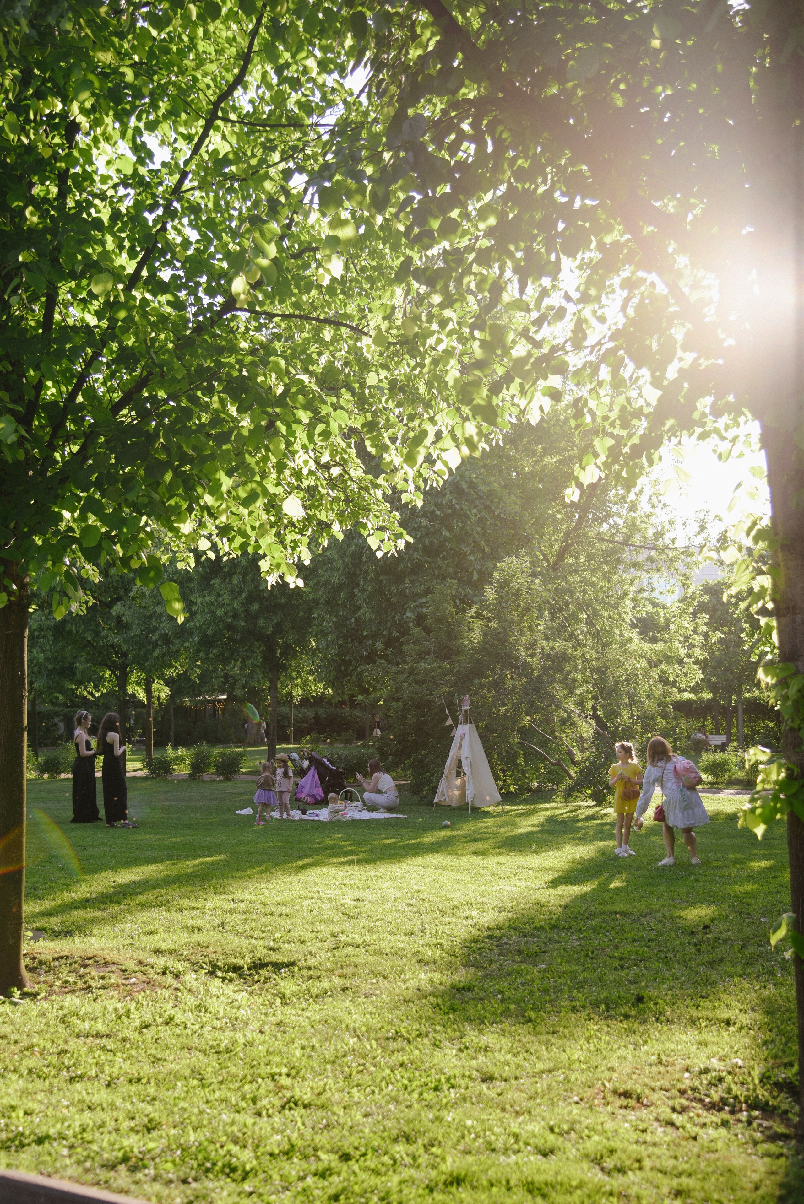 Мамский пикник. Фотограф Лола Волна, город Москва