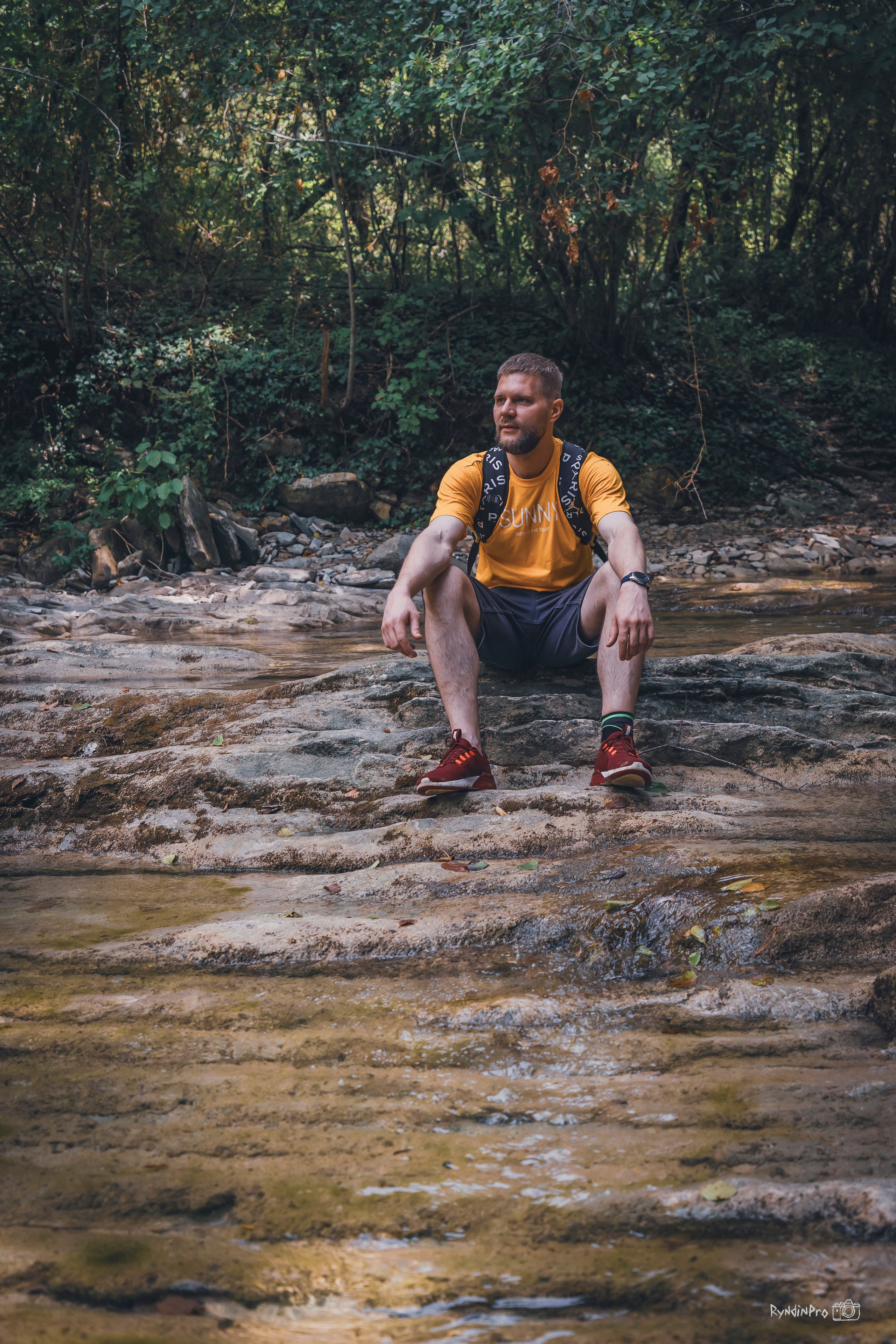 Поход на водопады Куаго с командой Мадьяр 23.07.24. Репортажный фотограф в Краснодаре Рындин Дмитрий