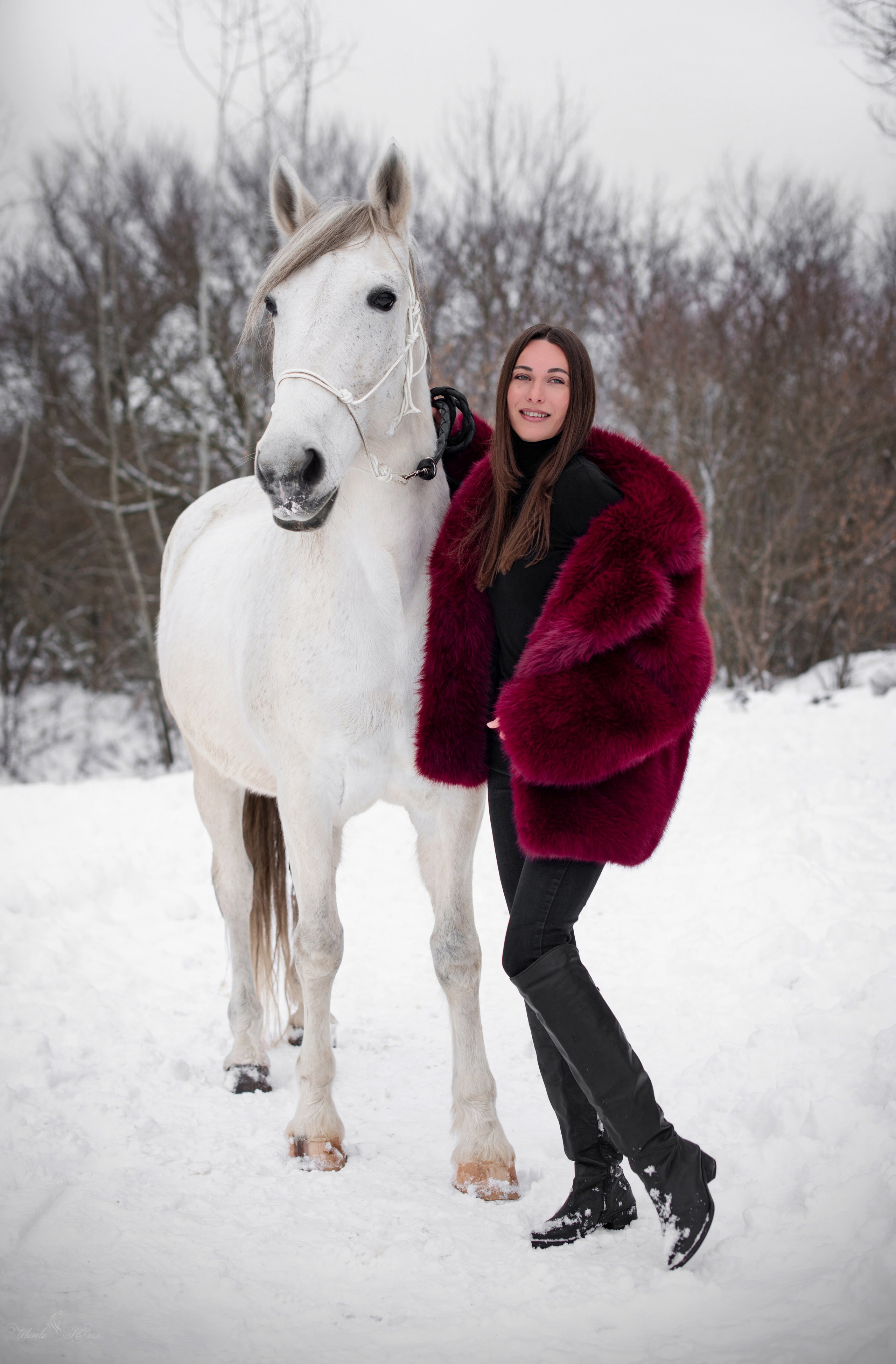 Кристина и Стрелка. Конный фотограф в Саратове Юлия Иванова